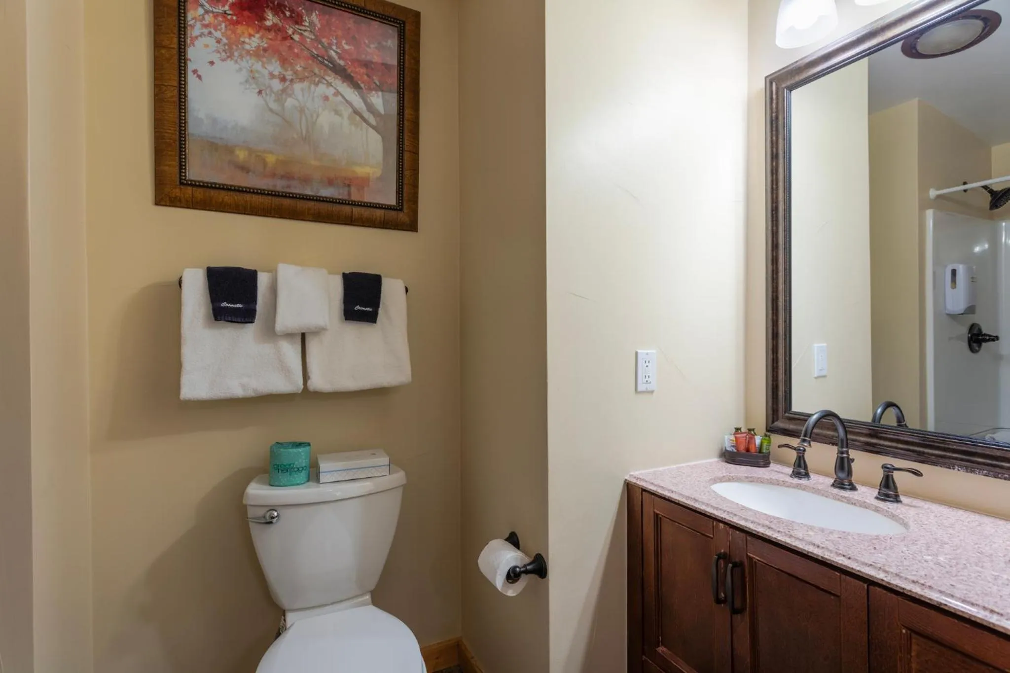 Toilet in Discovery Lodge