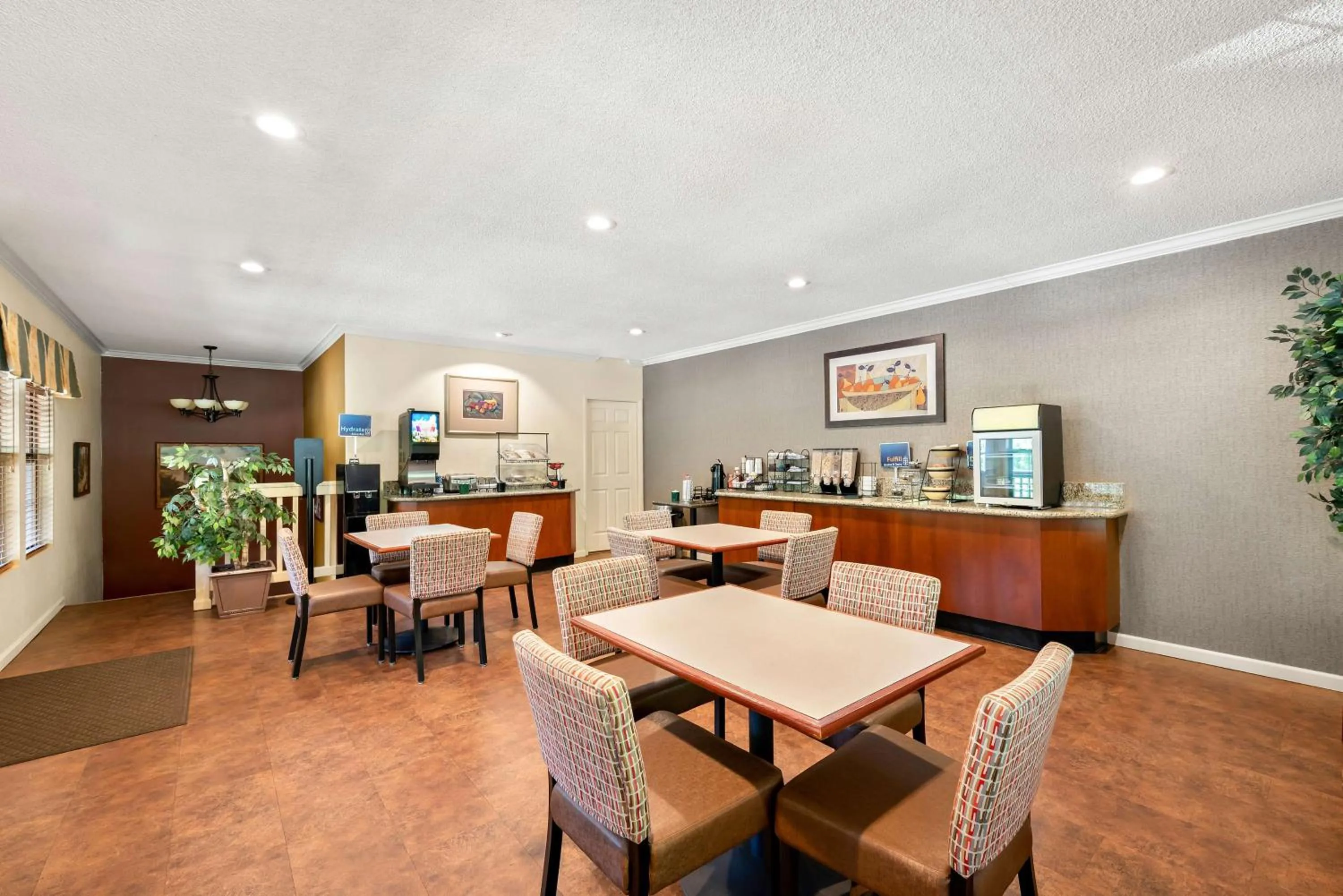 Breakfast in Best Western Stagecoach Inn