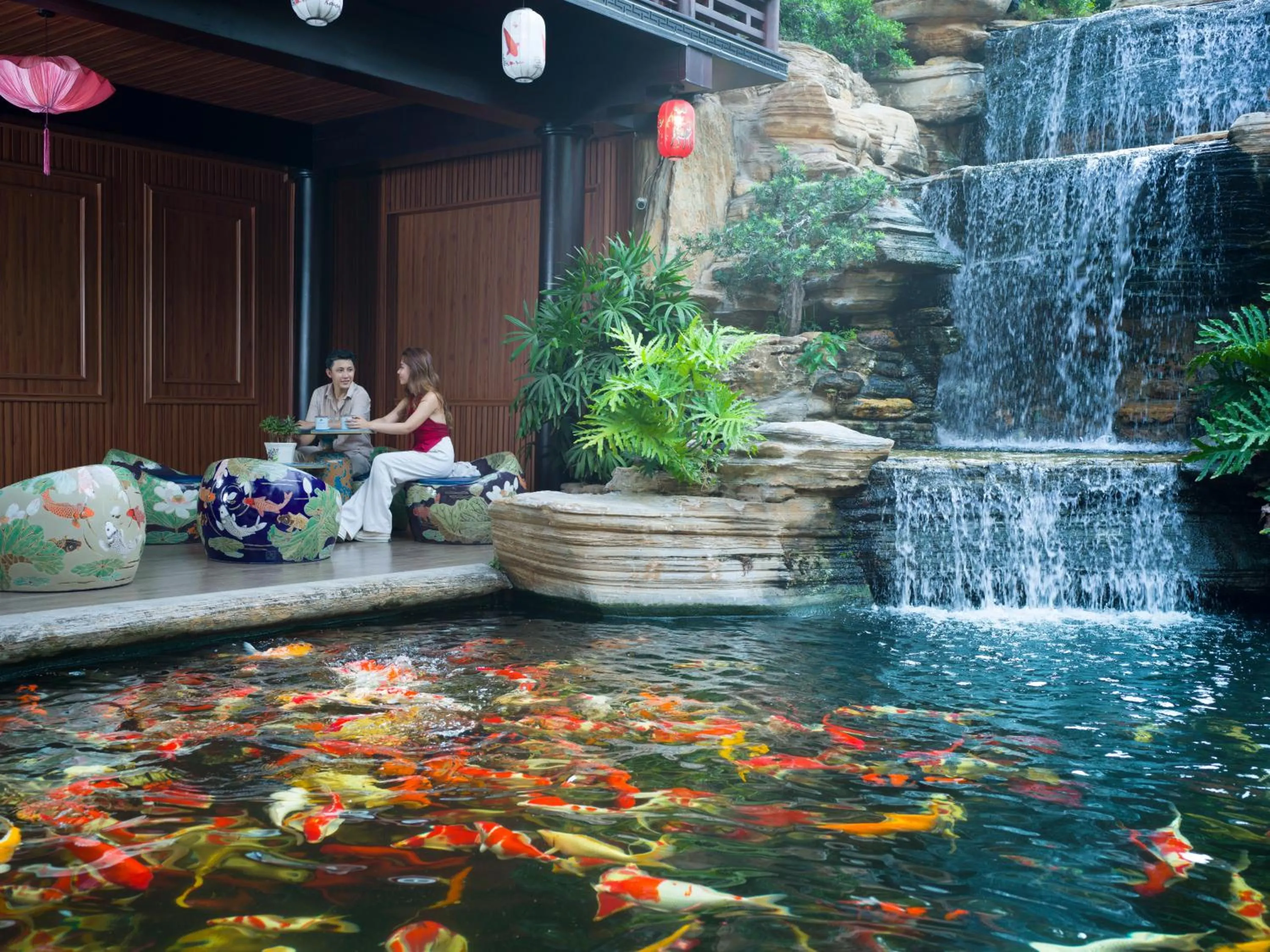 Lake view in Phuong Nam Resort