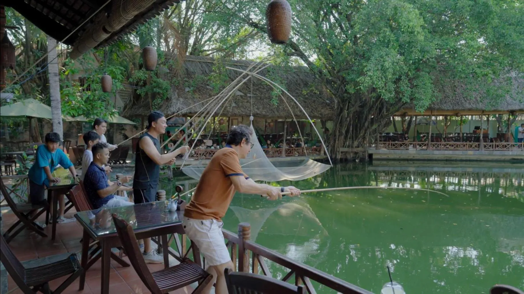 Fishing in Phuong Nam Resort