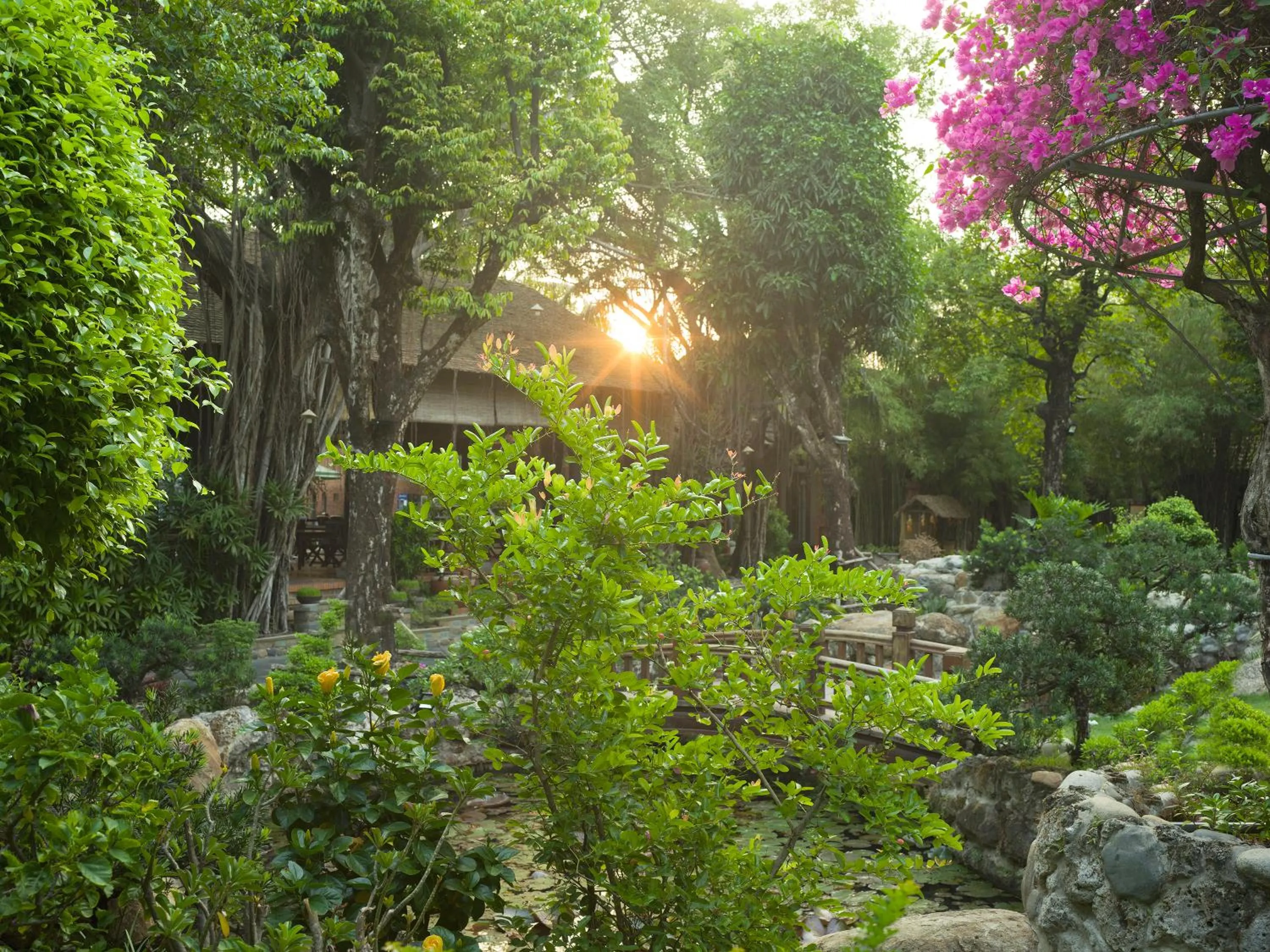 Natural landscape in Phuong Nam Resort
