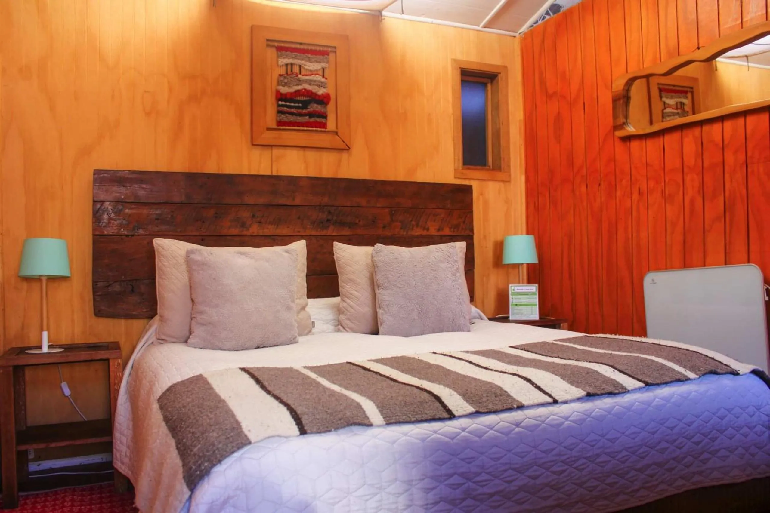 Bed in La Araucaria Hostería Boutique - Ex Lounge Brasil