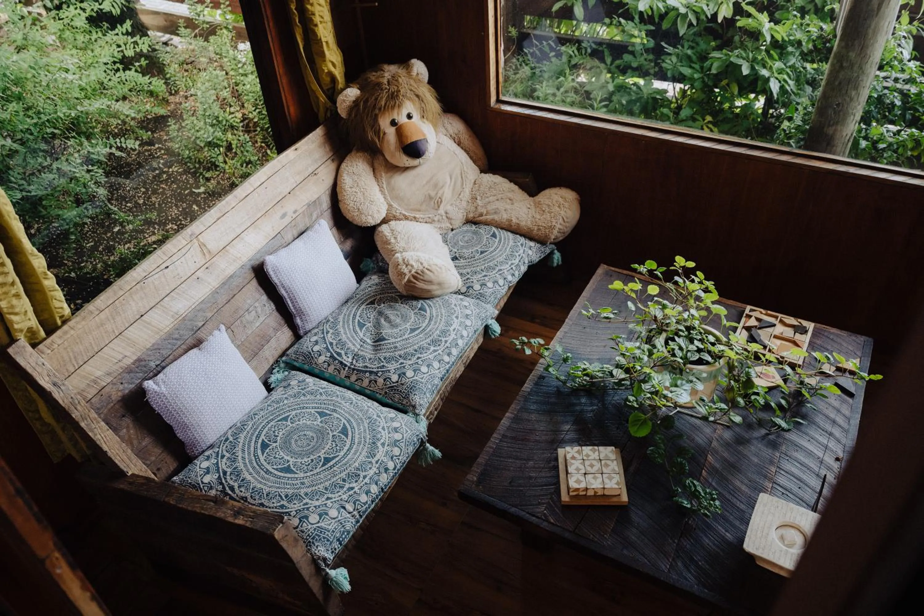 Living room in La Araucaria Hostería Boutique - Ex Lounge Brasil