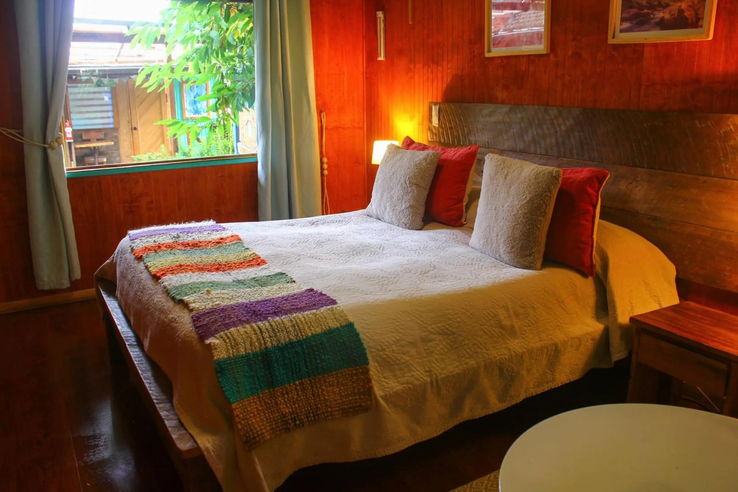 Bed in La Araucaria Hostería Boutique - Ex Lounge Brasil