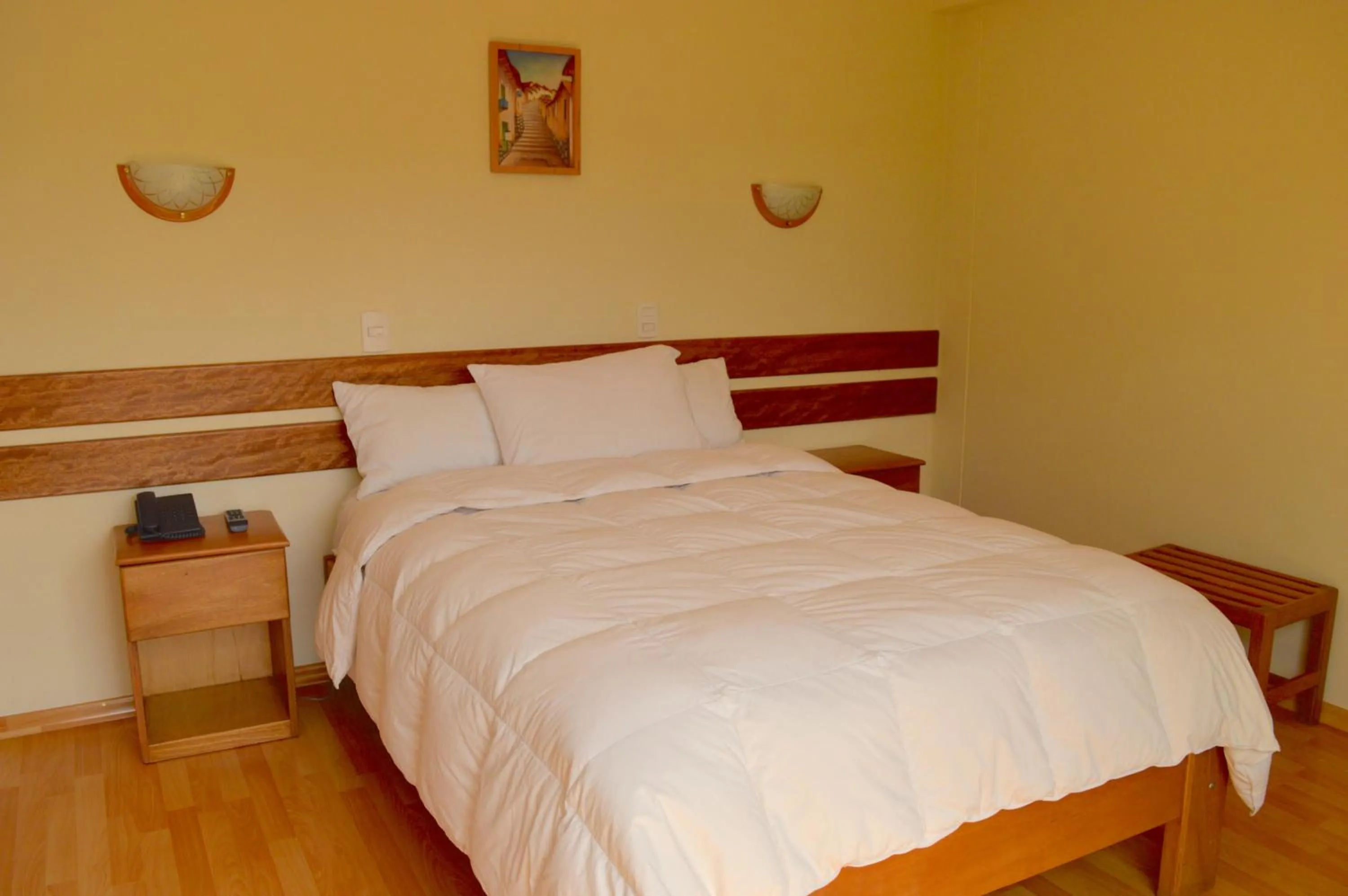 Bed in Florida del Inca Hotel