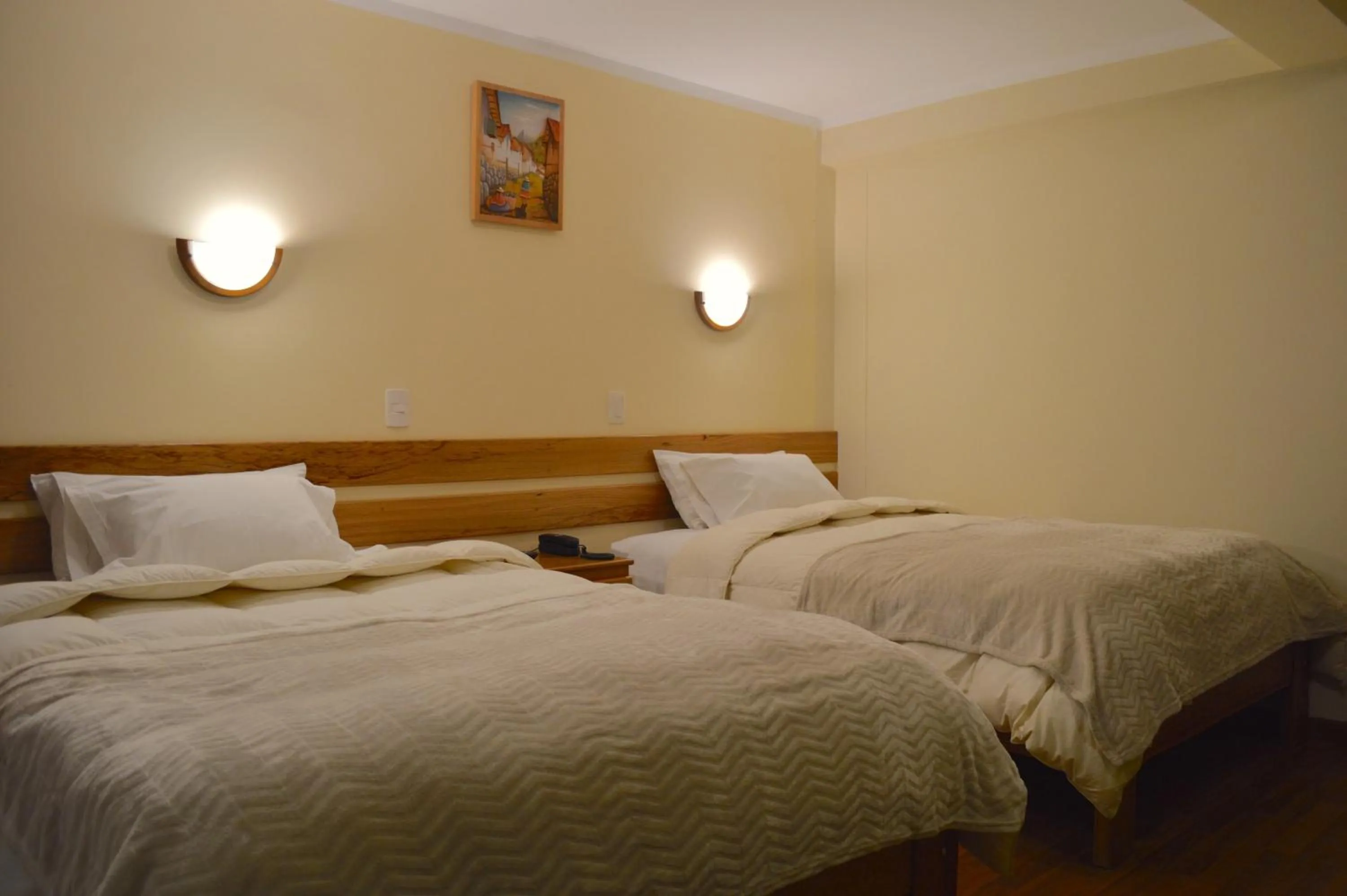 Bed in Florida del Inca Hotel