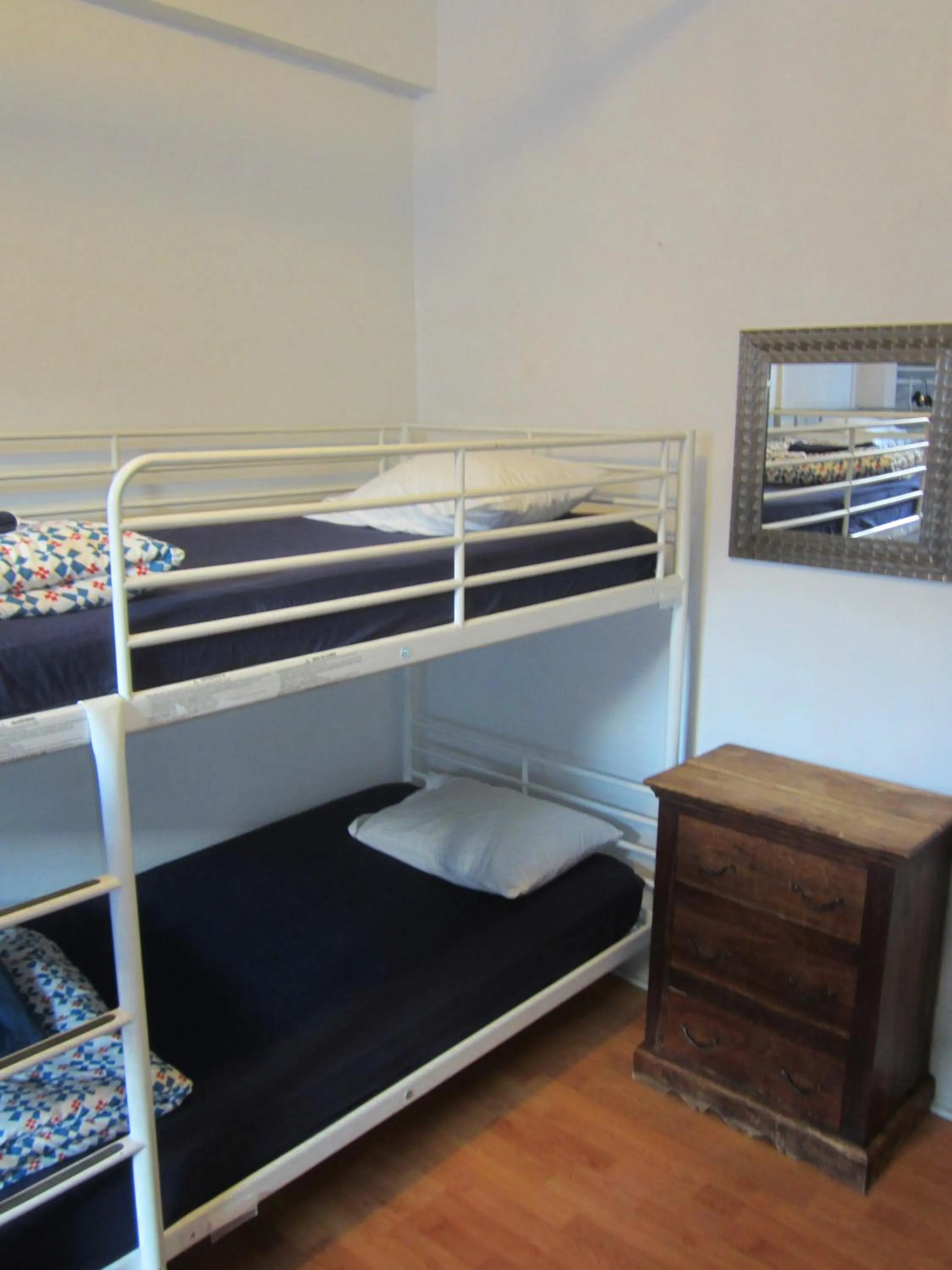 Shower, Bed in St Clair Hostel