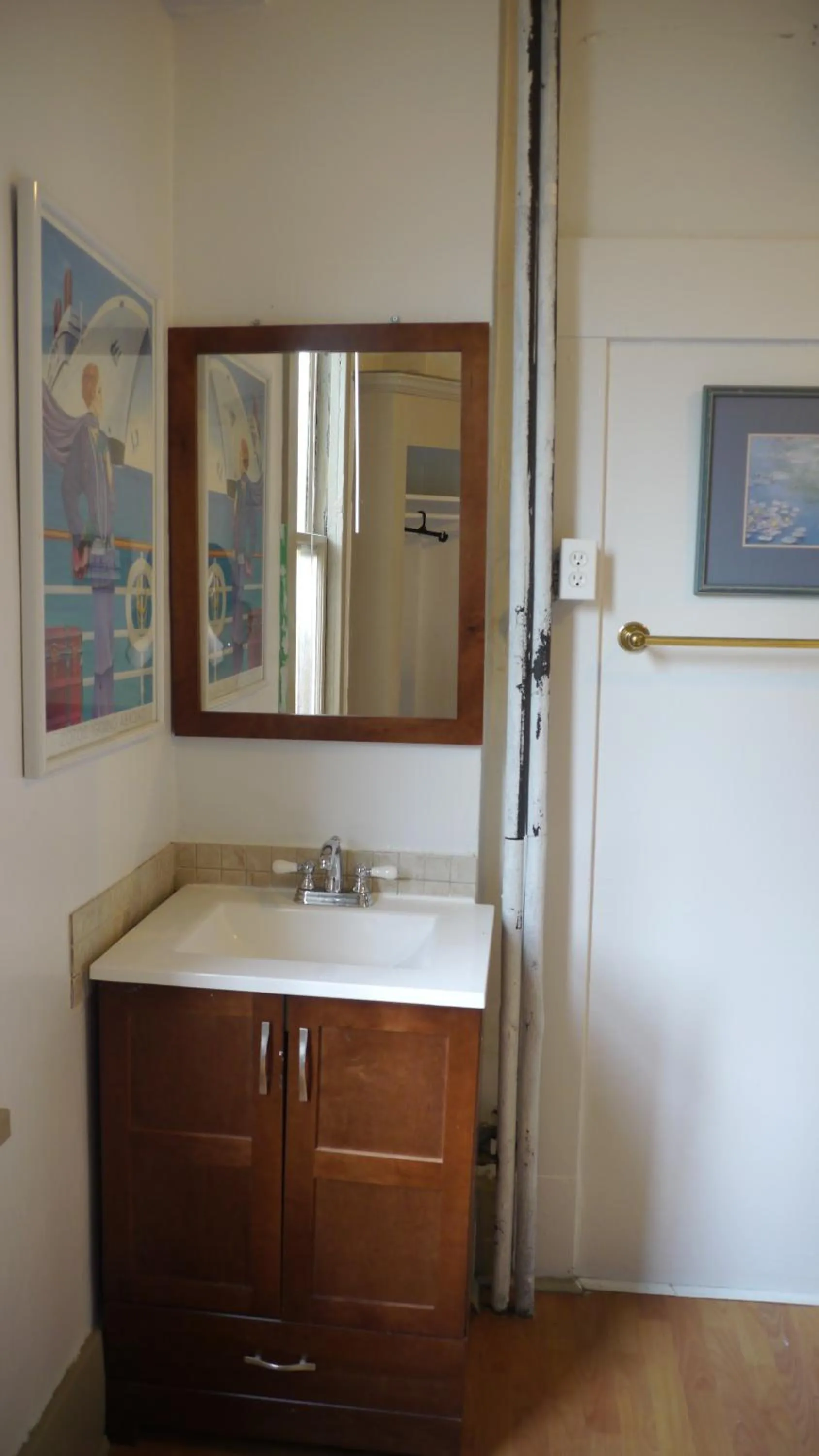 Decorative detail in St Clair Hostel