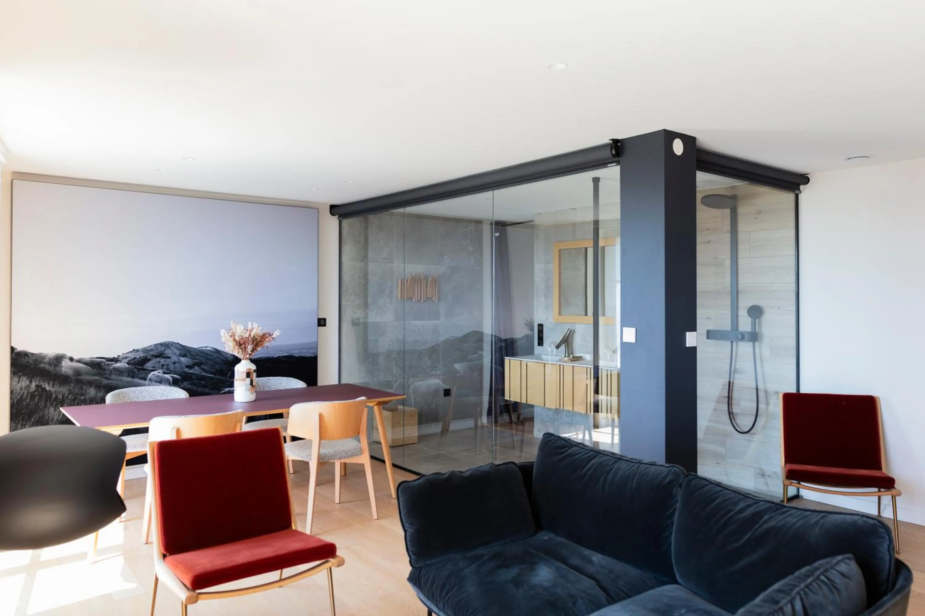 Living room in Hôtel & Restaurant Origines par Adrien Descouls - Teritoria