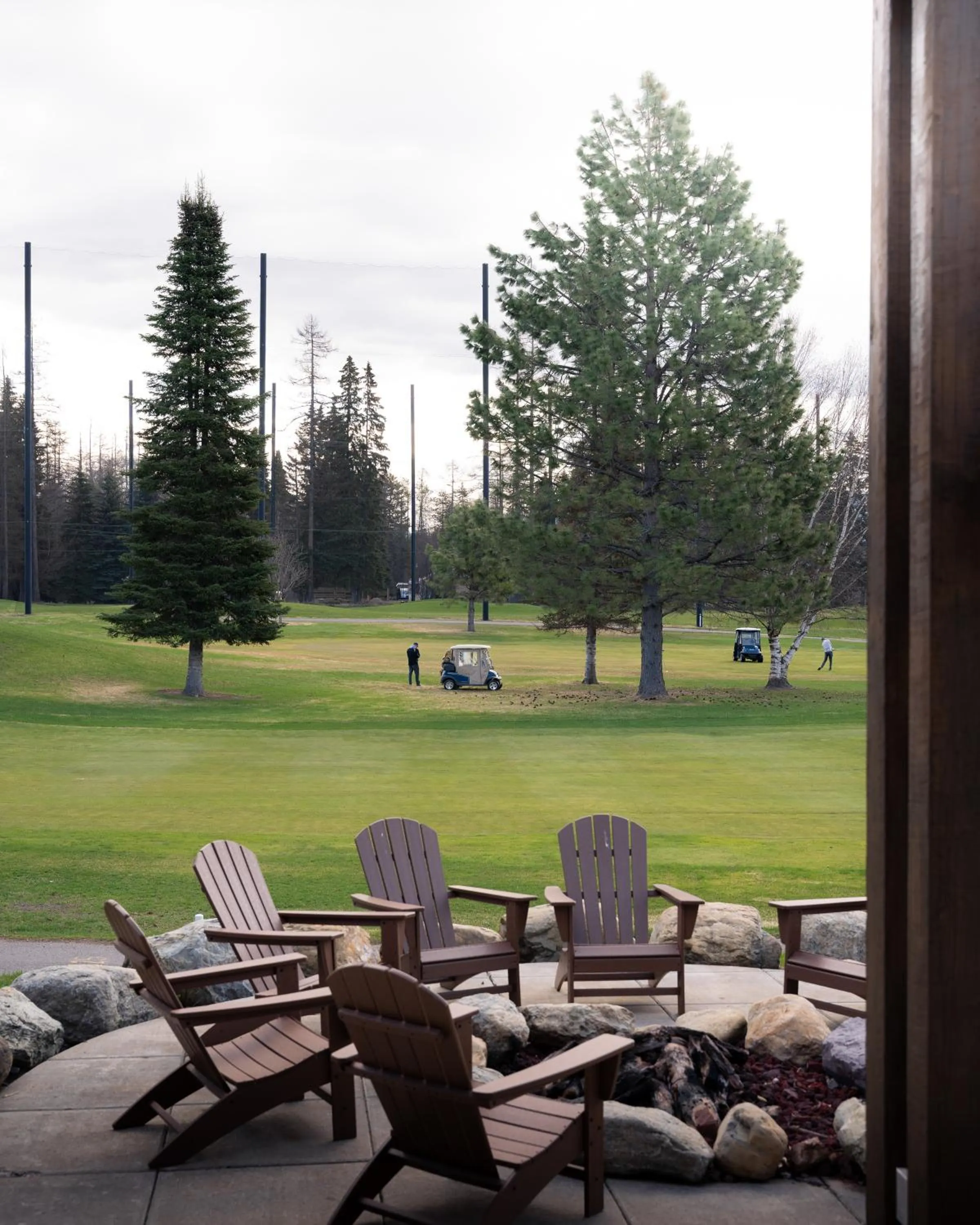 Golfcourse in Grouse Mountain Lodge