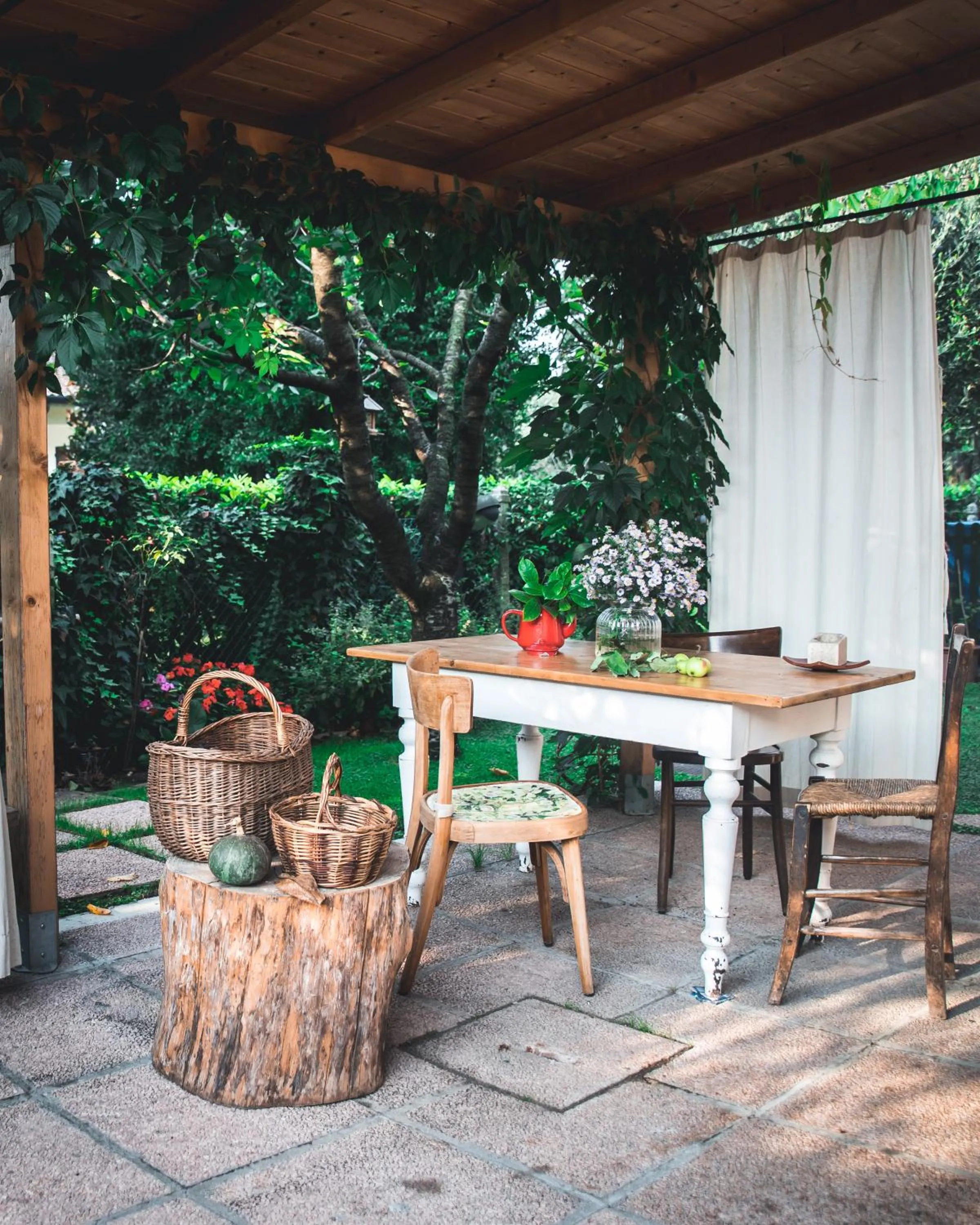 Garden in A casa mia