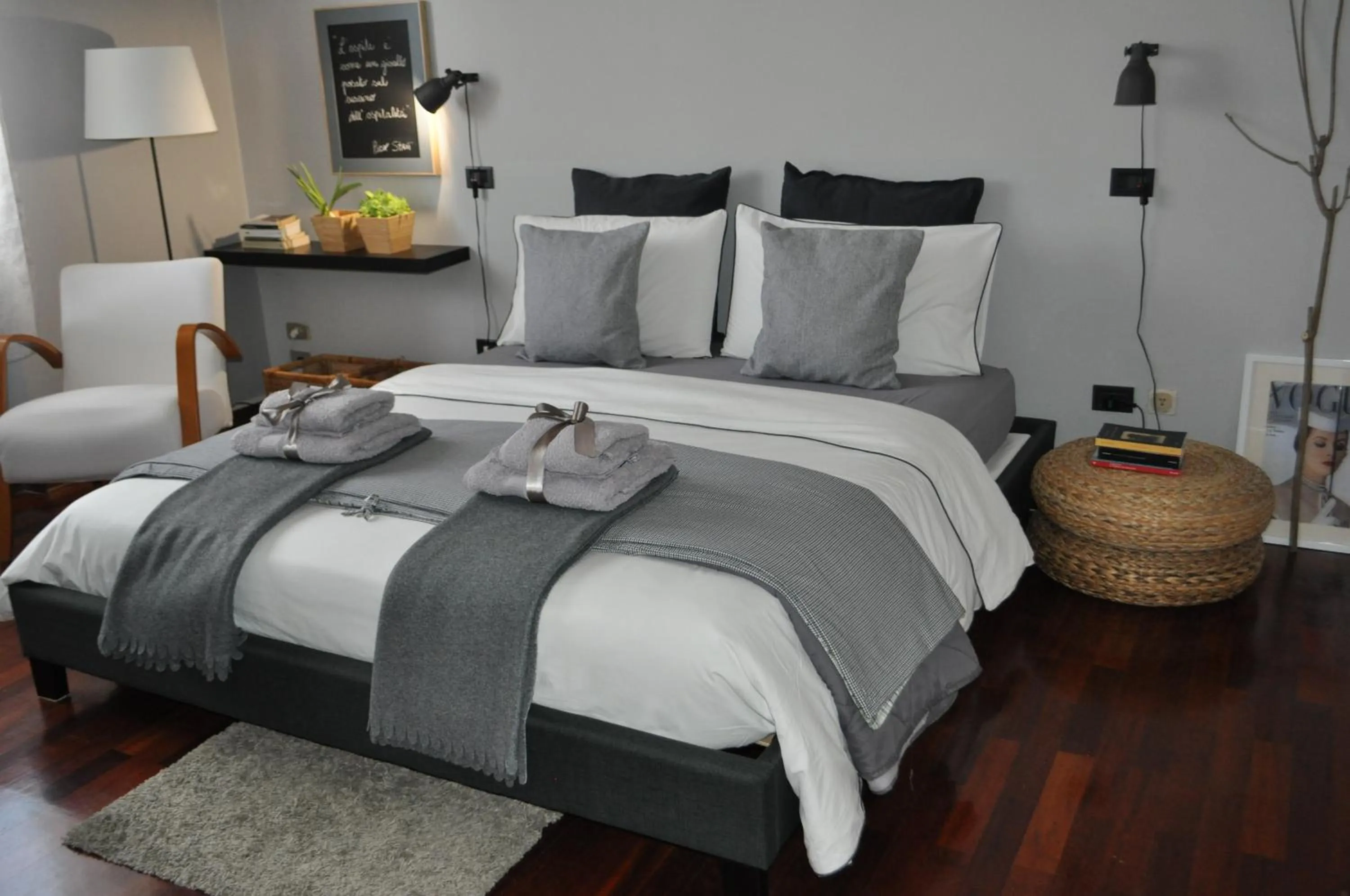 Bedroom in A casa mia