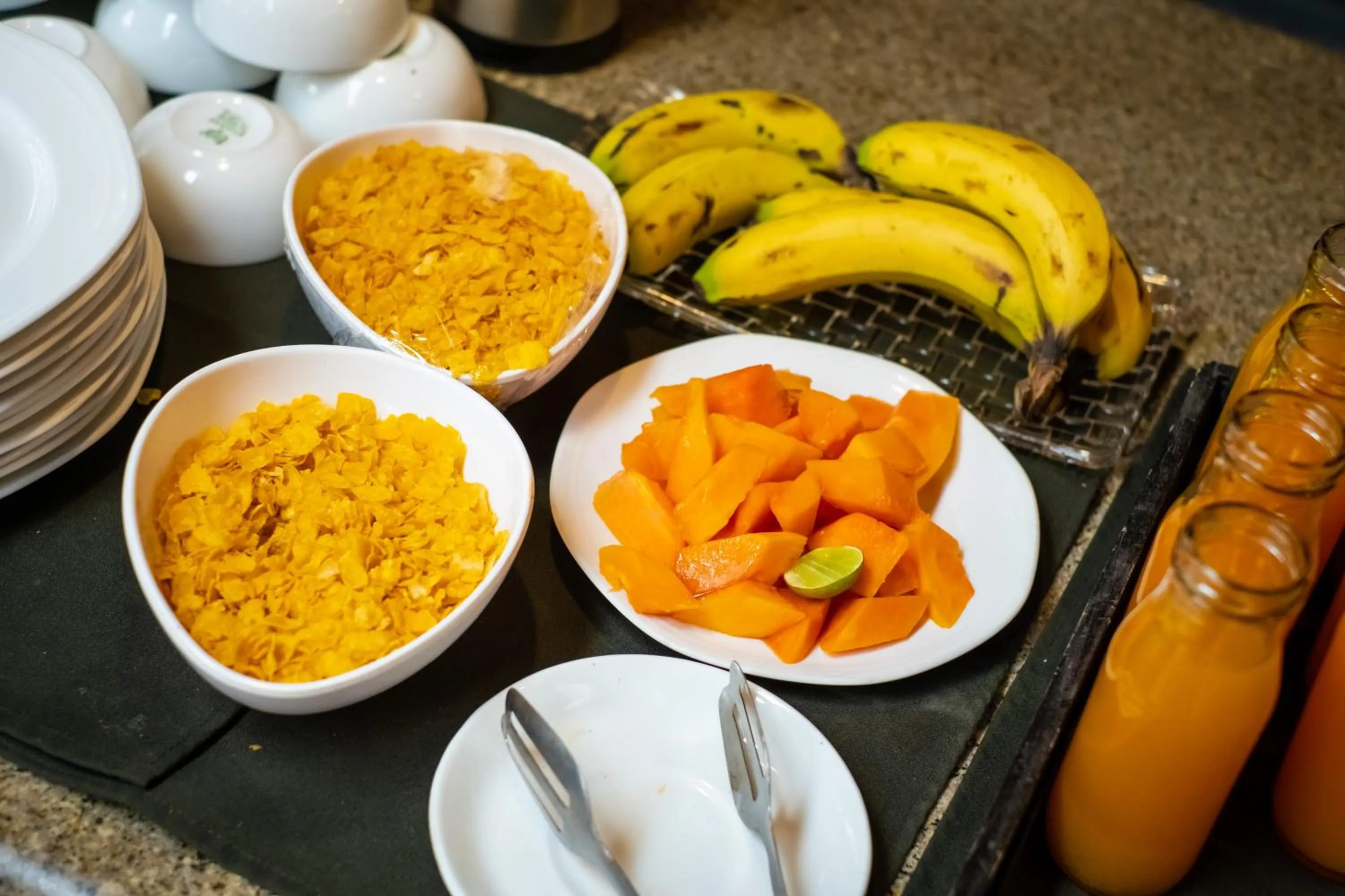 Breakfast in The Hostel Crown