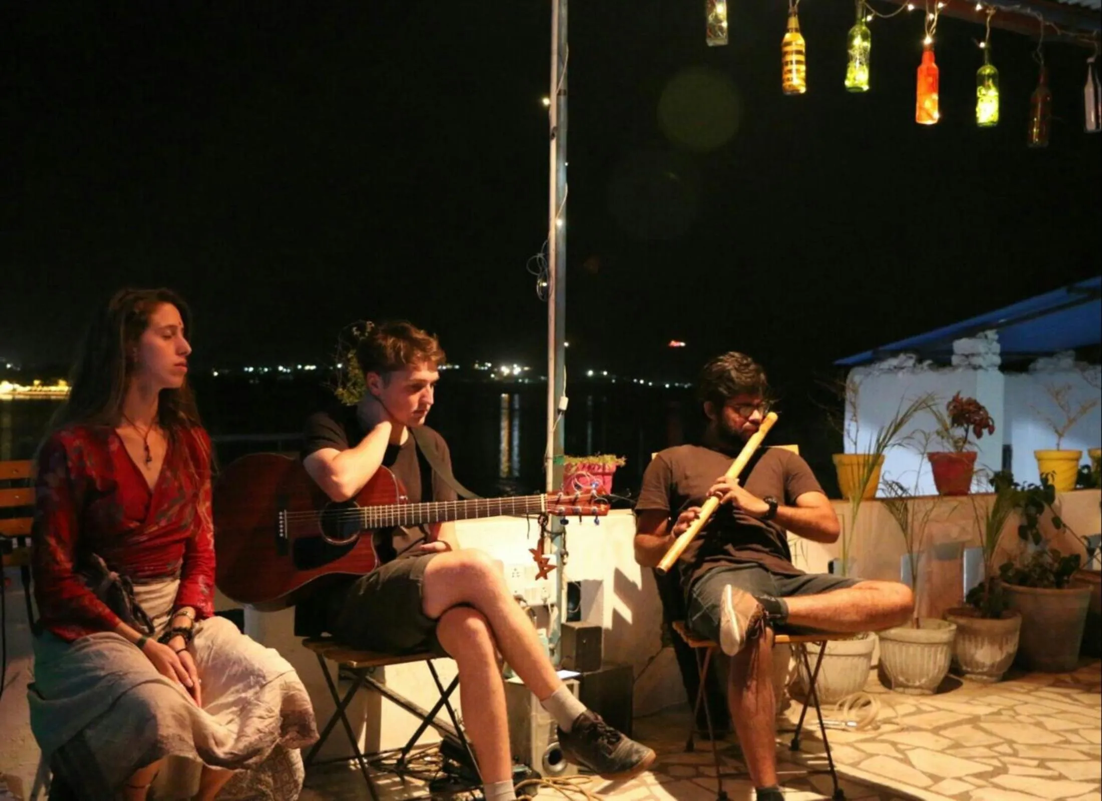 Balcony/Terrace in The Hostel Crown