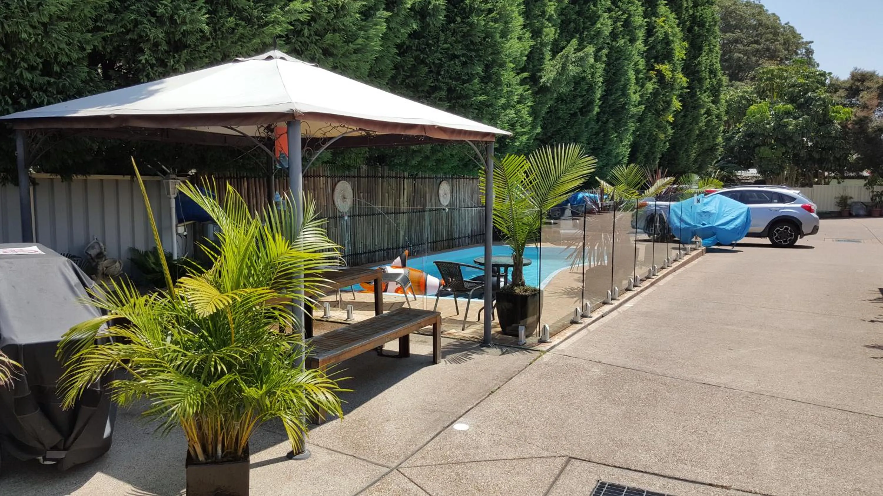 BBQ facilities in Admiral Nelson Motor Inn