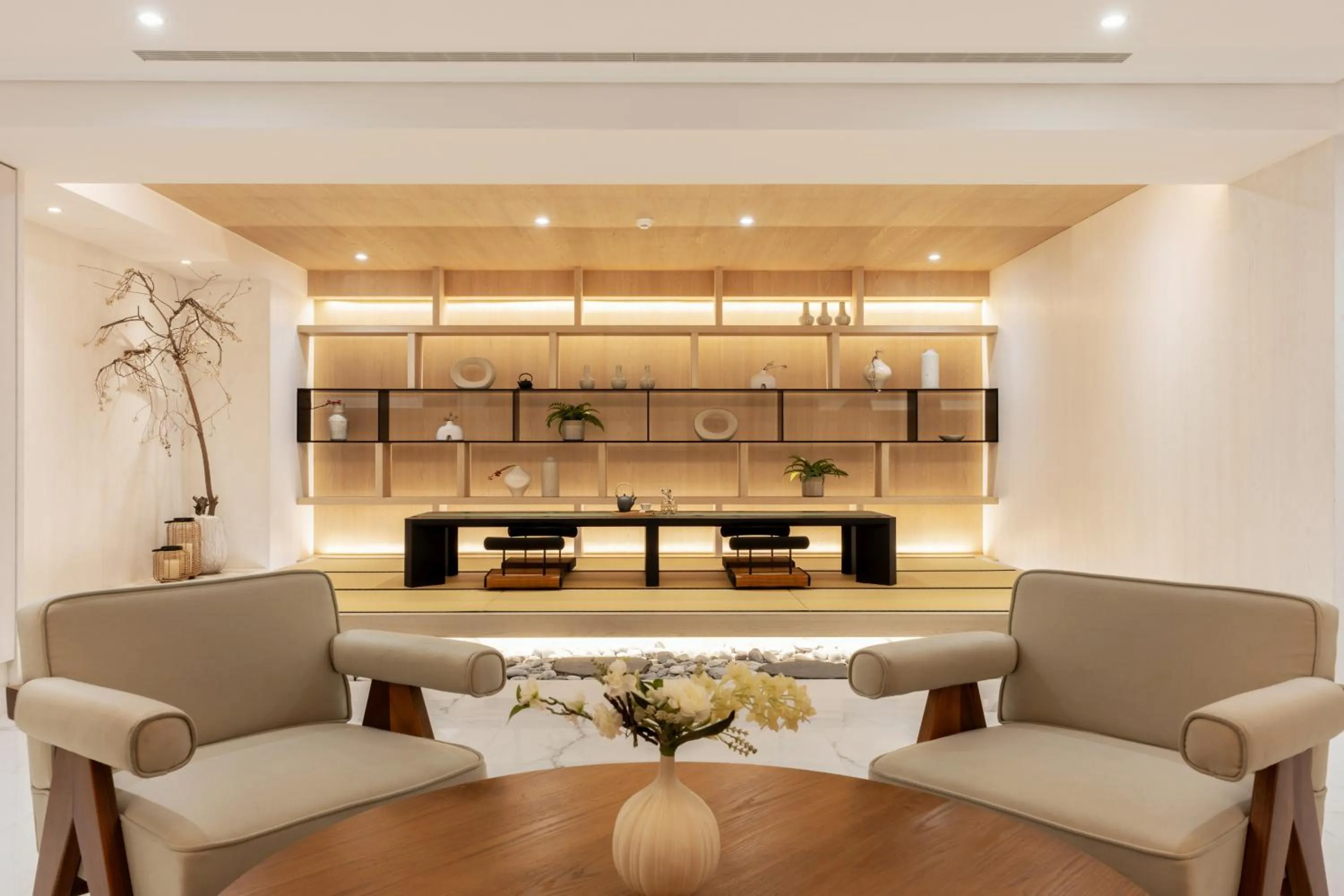 Seating area in suye hotel