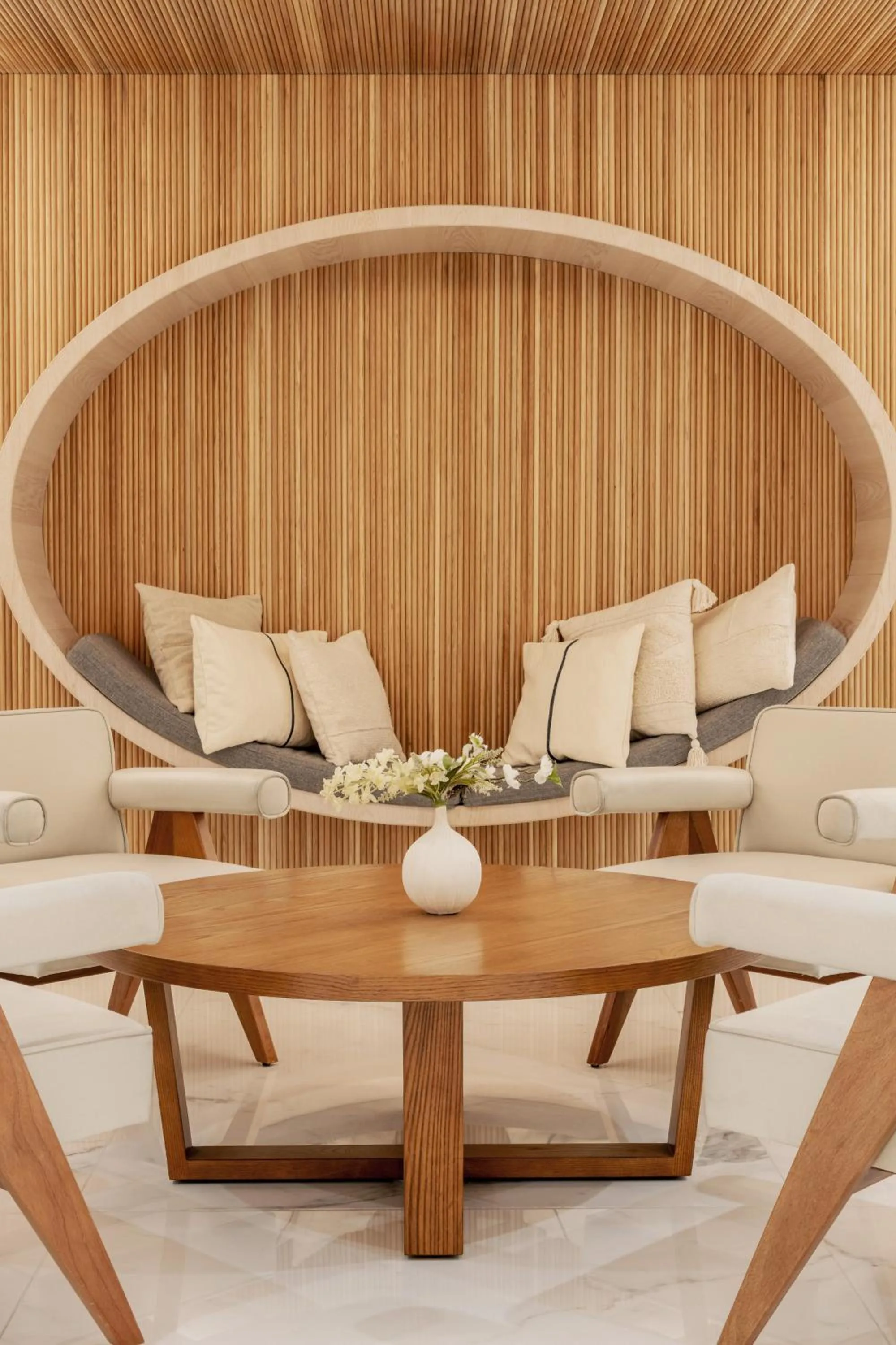 Seating area in suye hotel