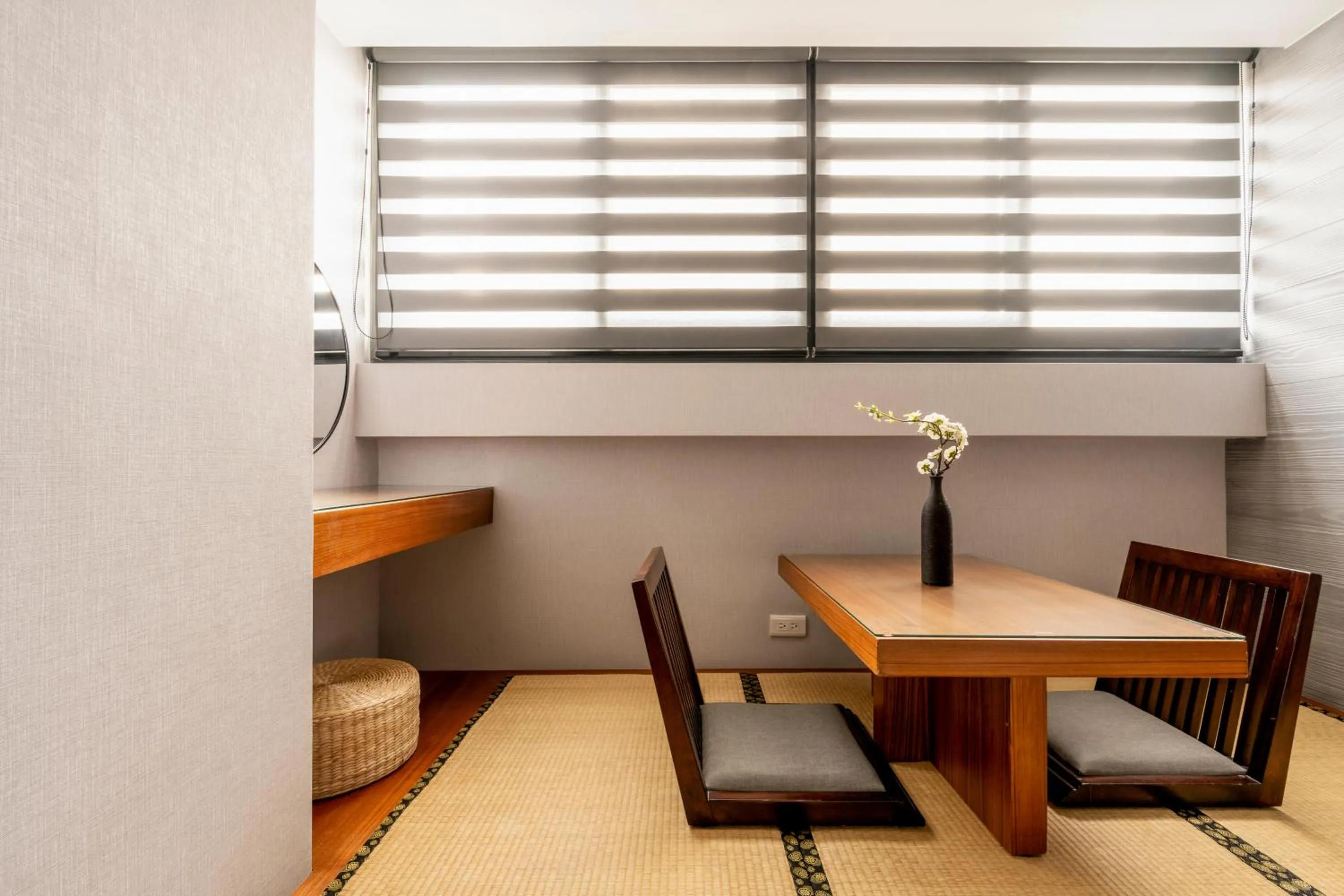 Seating area in suye hotel