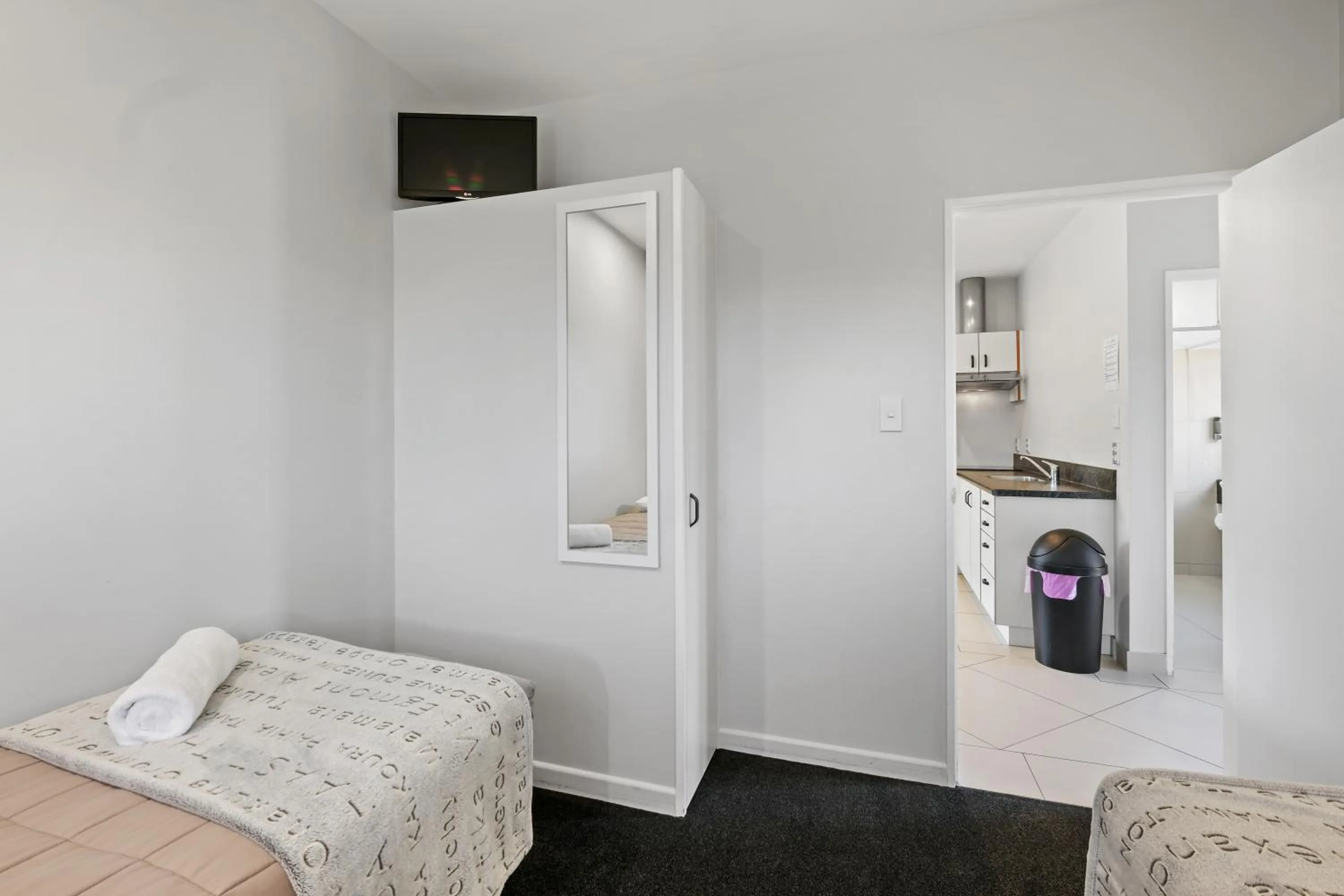 Bedroom, Bed in Hanmer Springs Scenic Views Motel