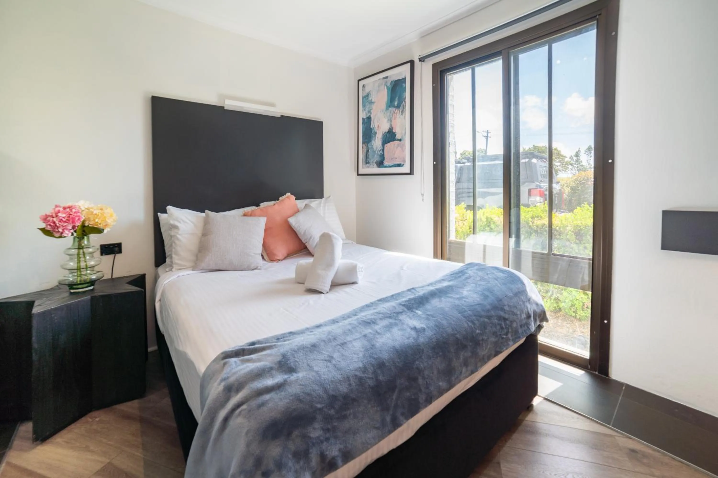 Bedroom, Bed in Bankstown Motel 10