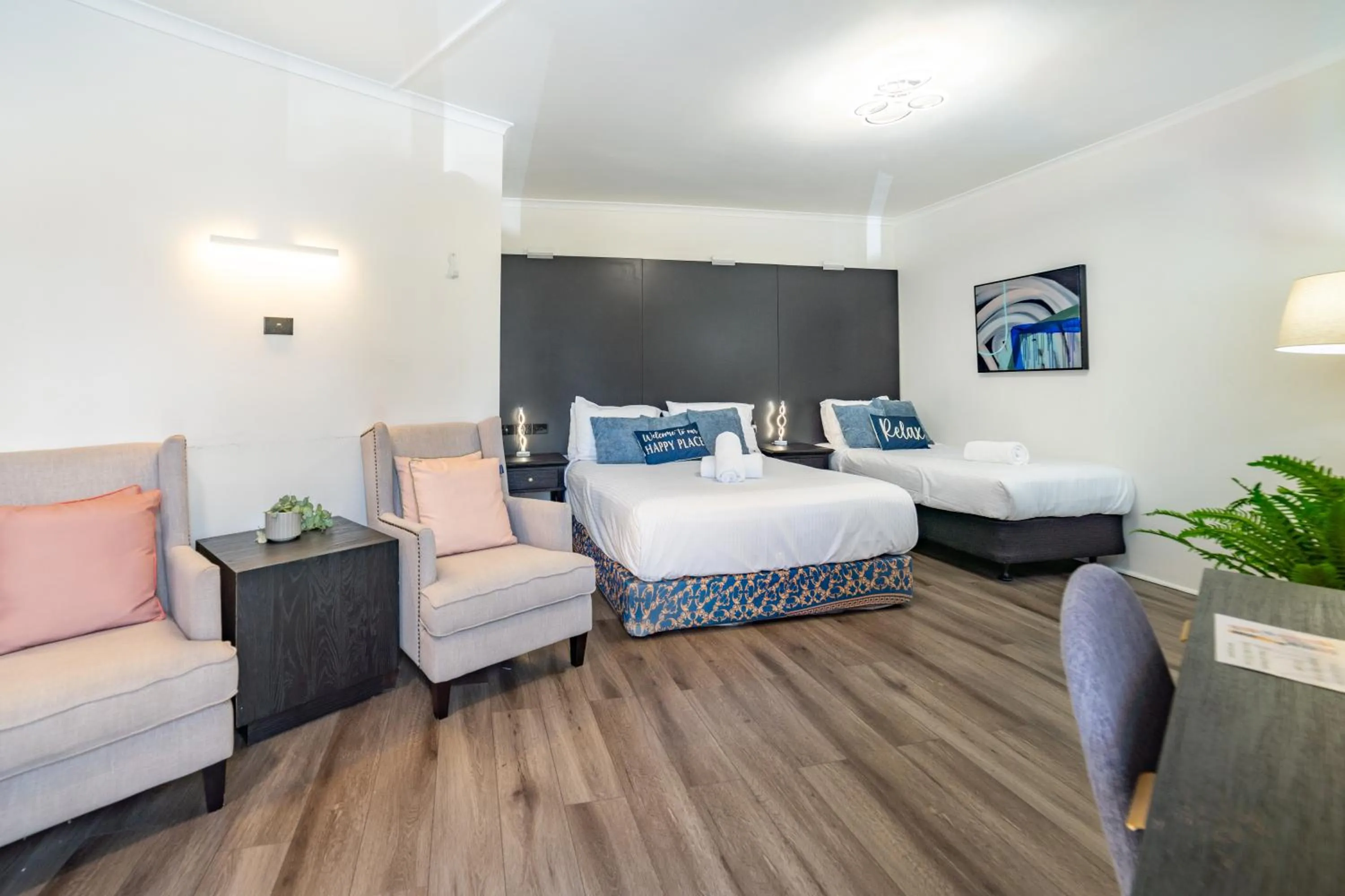 Bed in Bankstown Motel 10