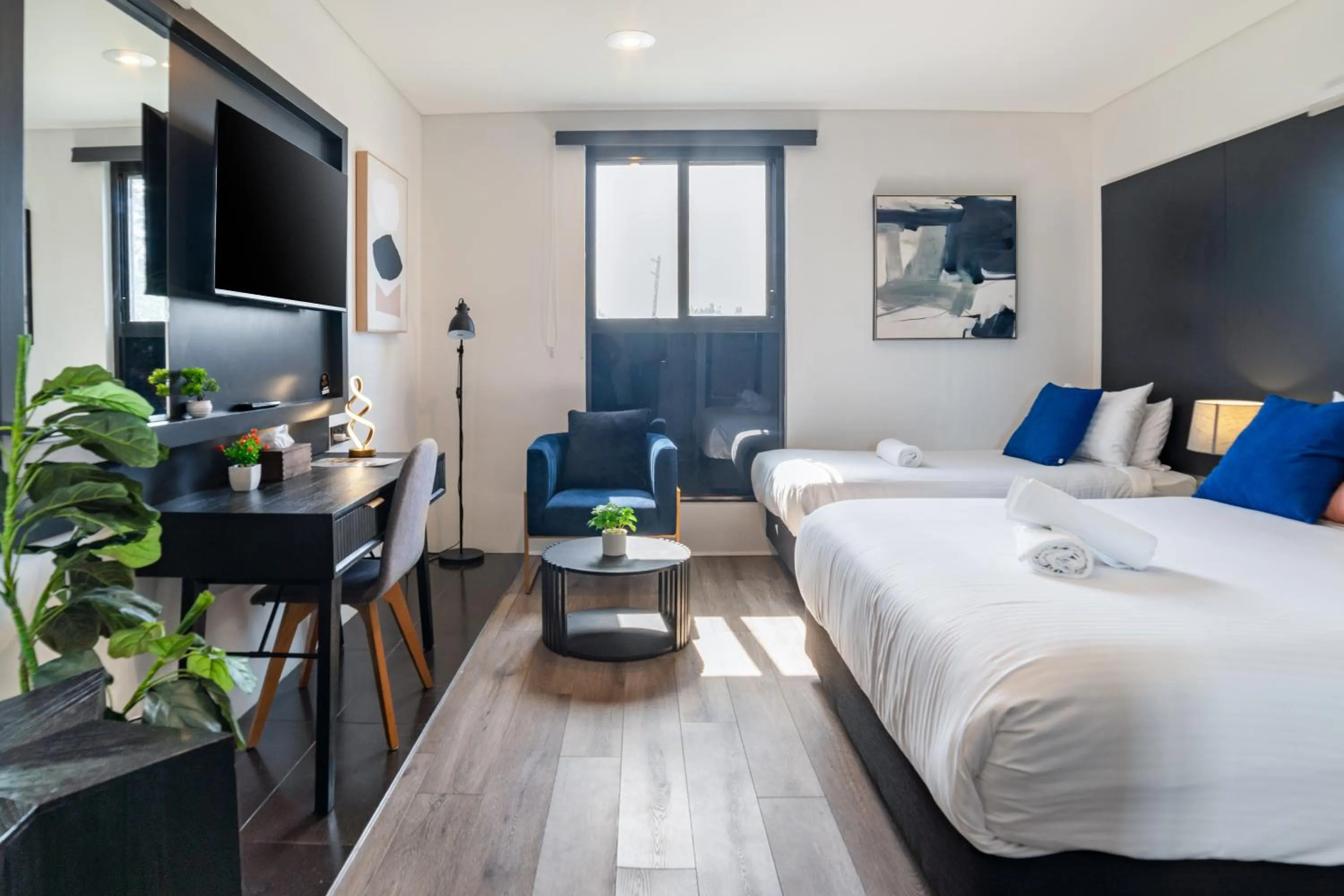 Bed in Bankstown Motel 10