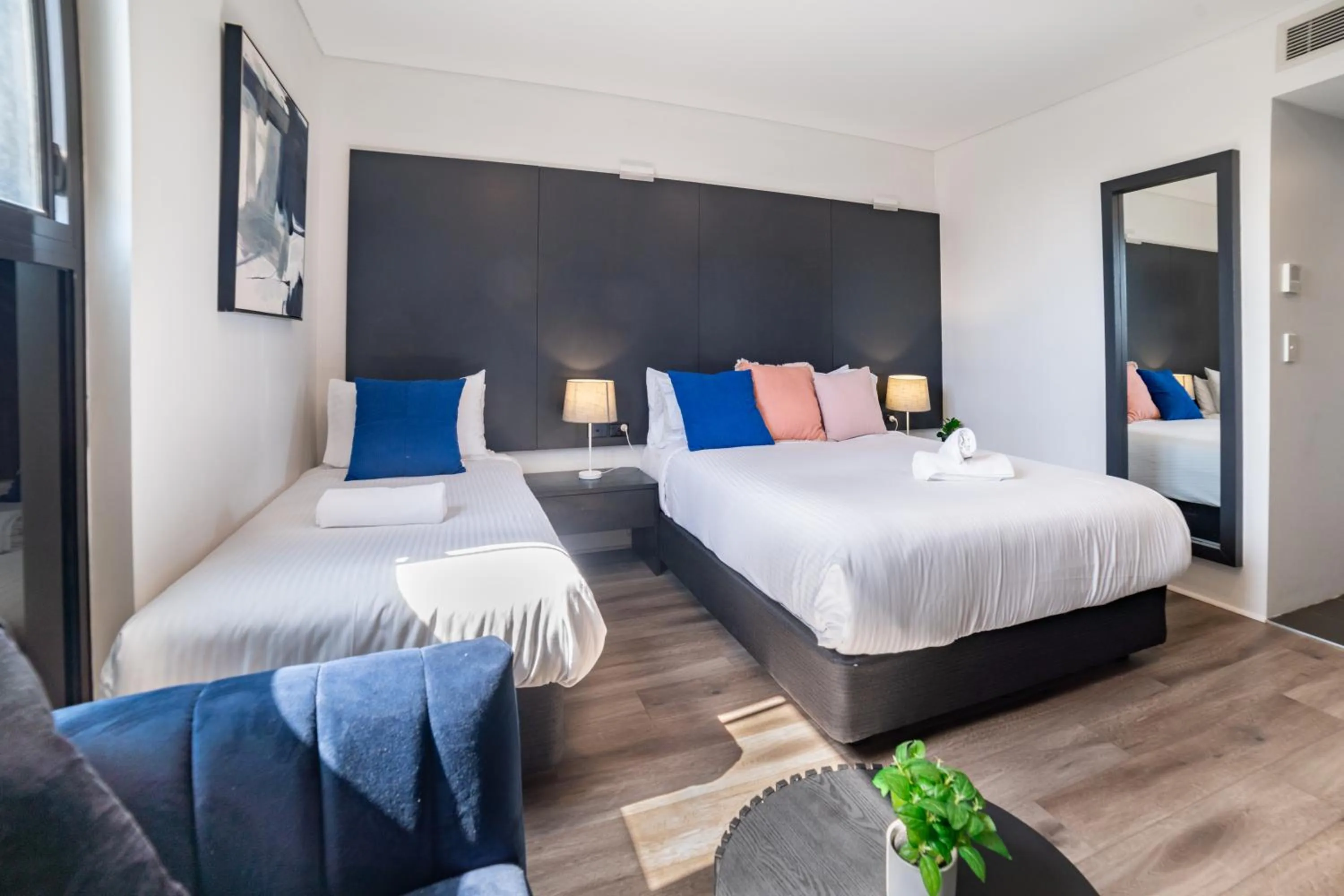 Bed in Bankstown Motel 10