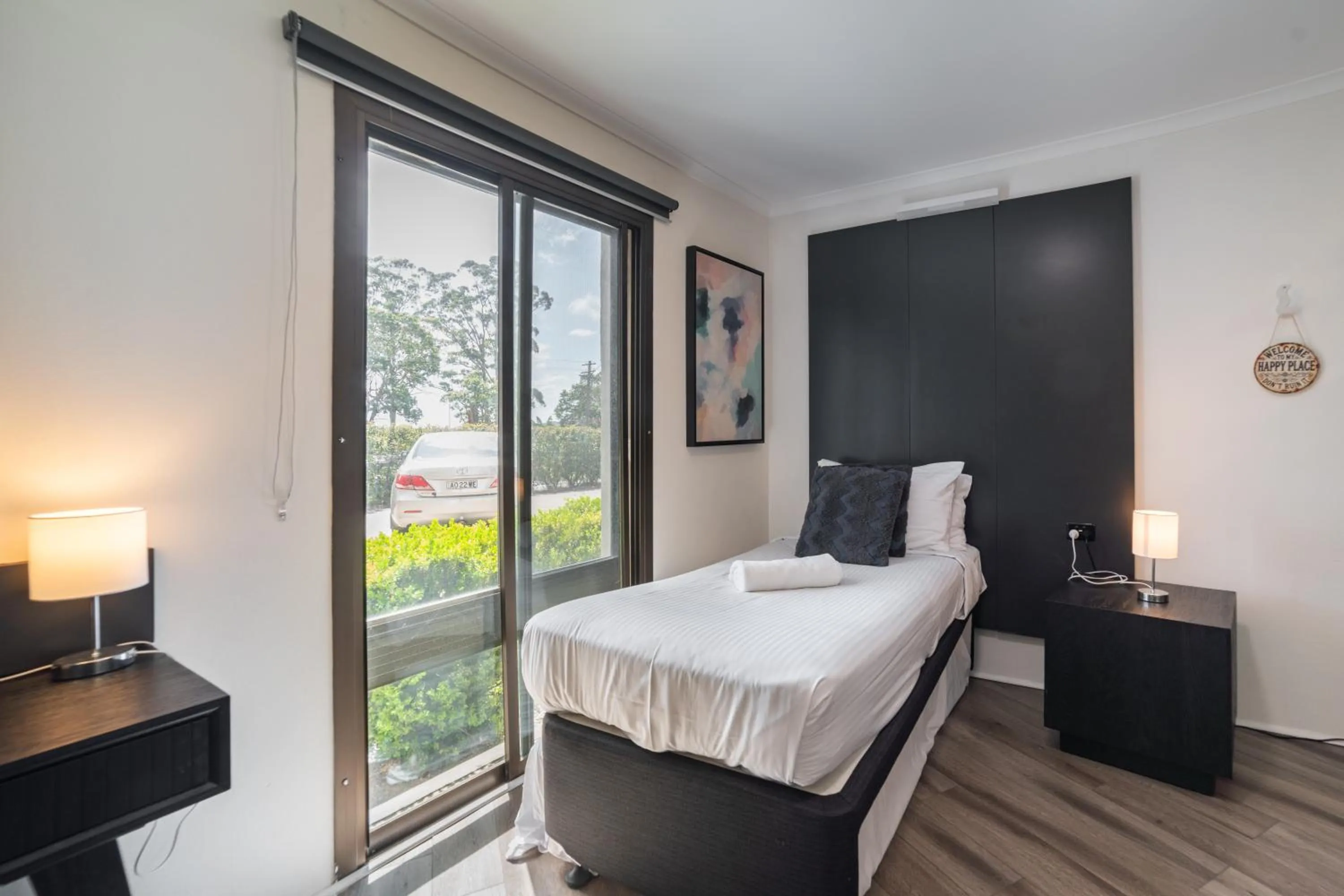 Bed in Bankstown Motel 10