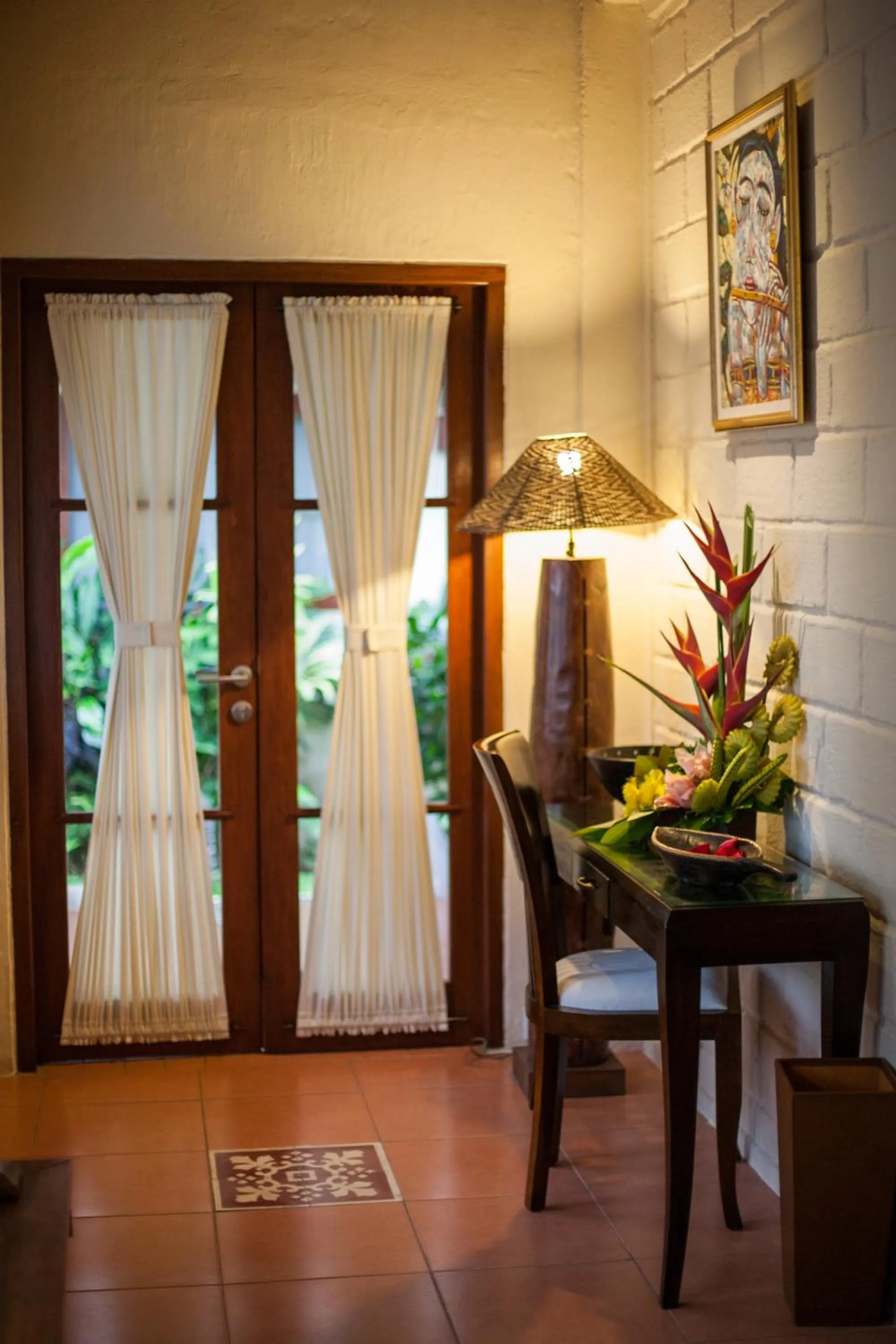 Decorative detail in Munari Resort Ubud