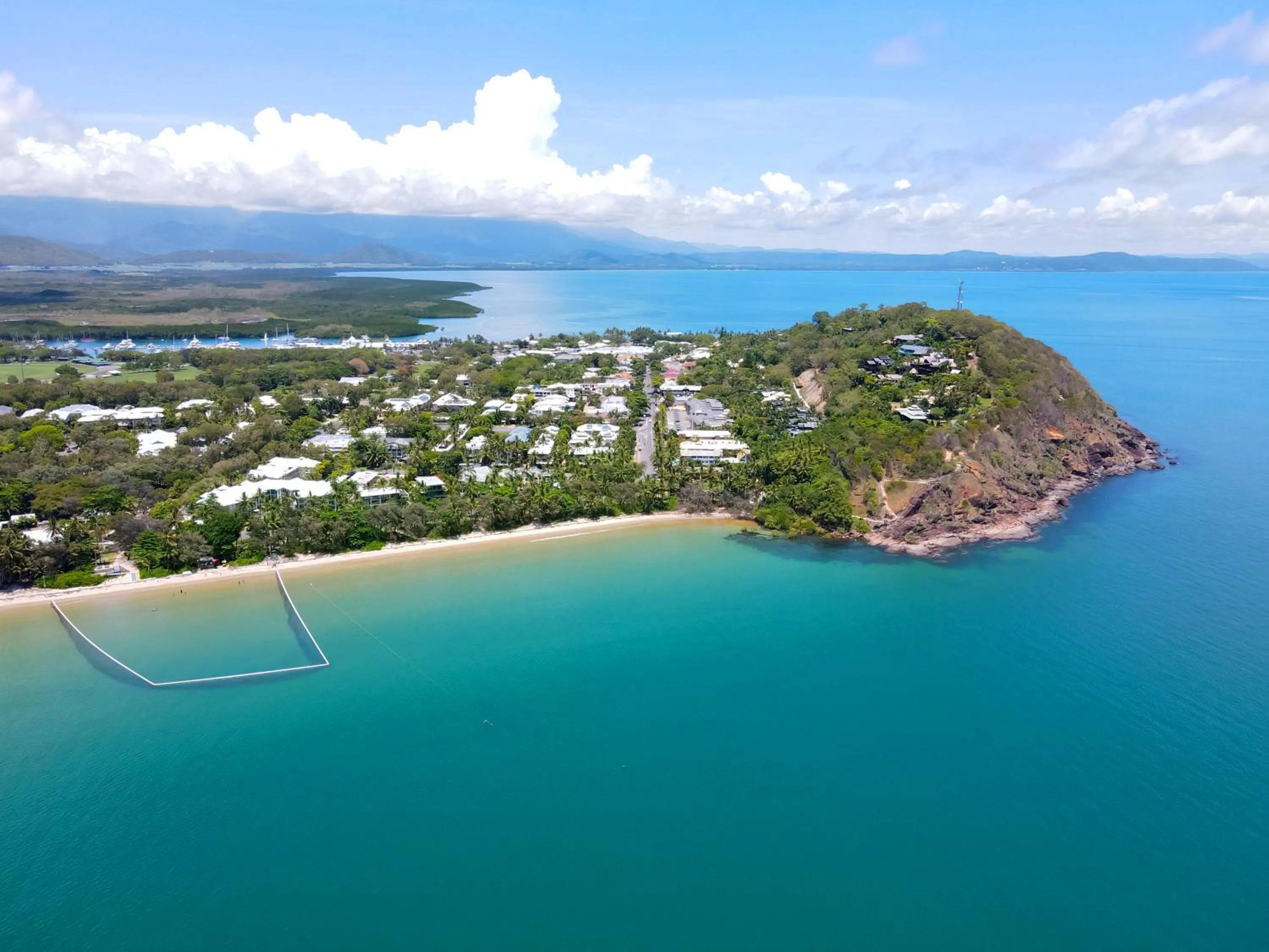 Bird's eye view in Silkari Reflections of Port Douglas