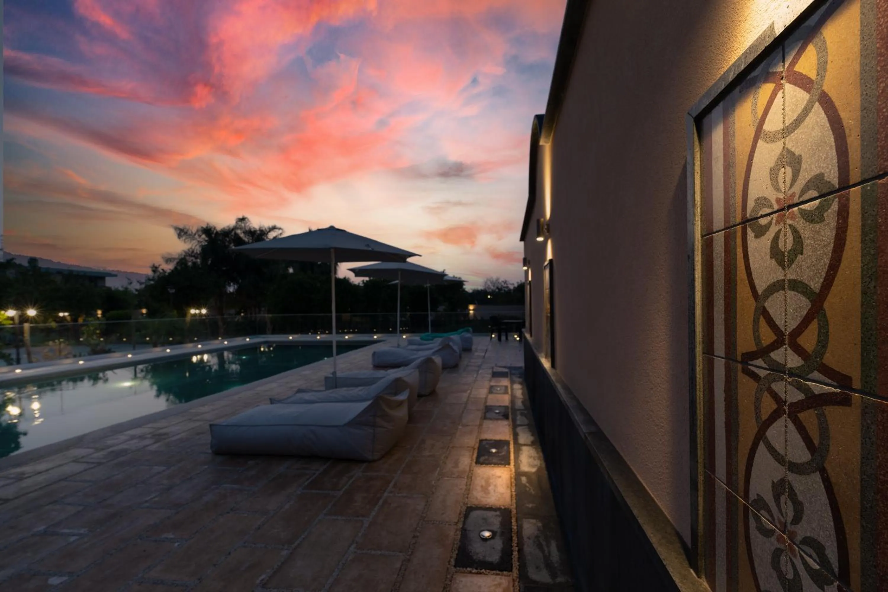 Pool view in SorrentoBay