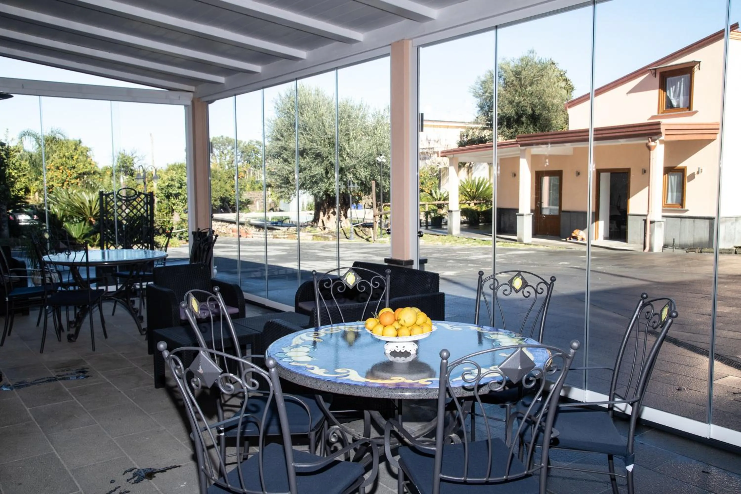 Patio in SorrentoBay