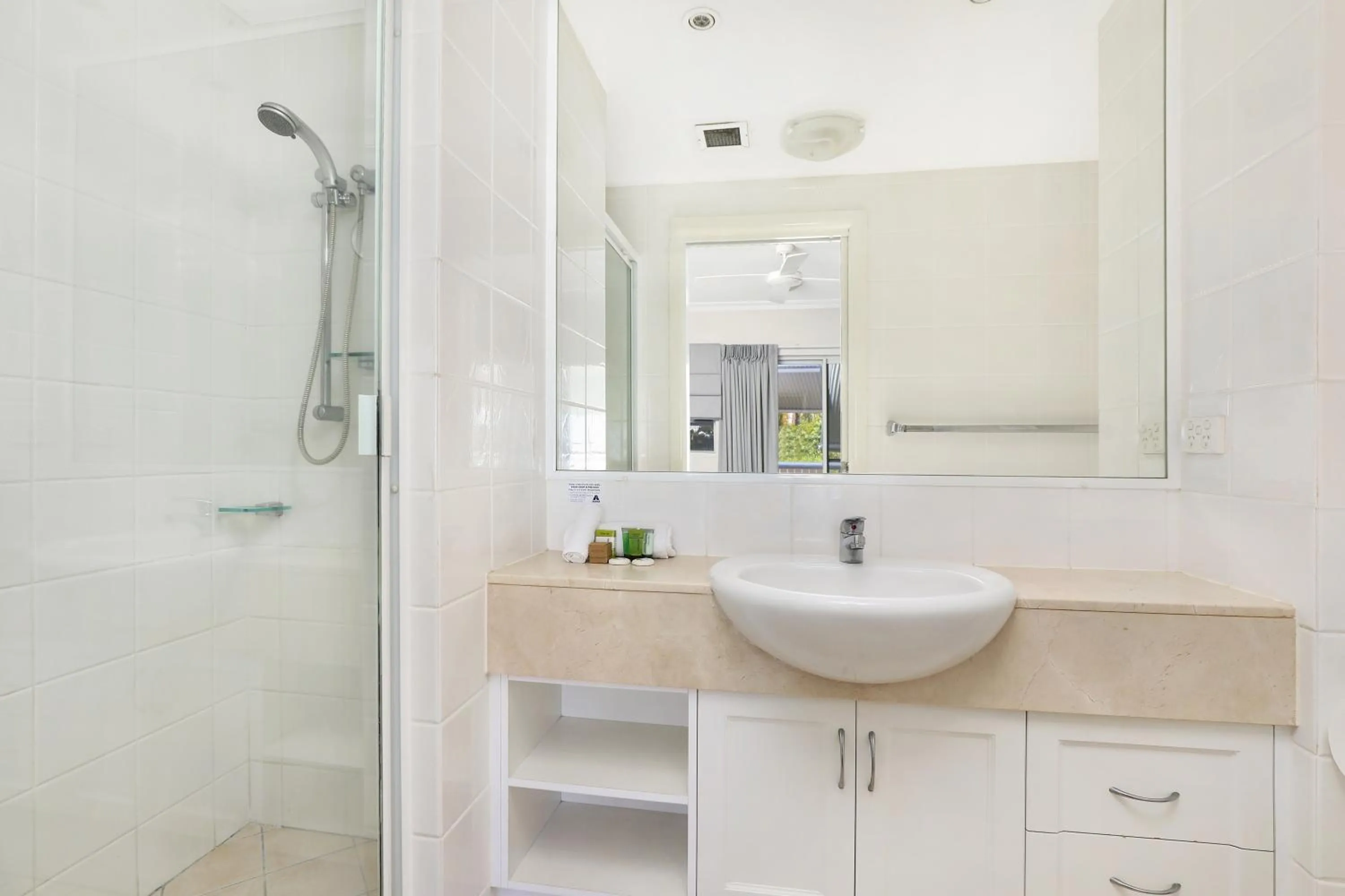 Bathroom in Coolum Seaside Apartments