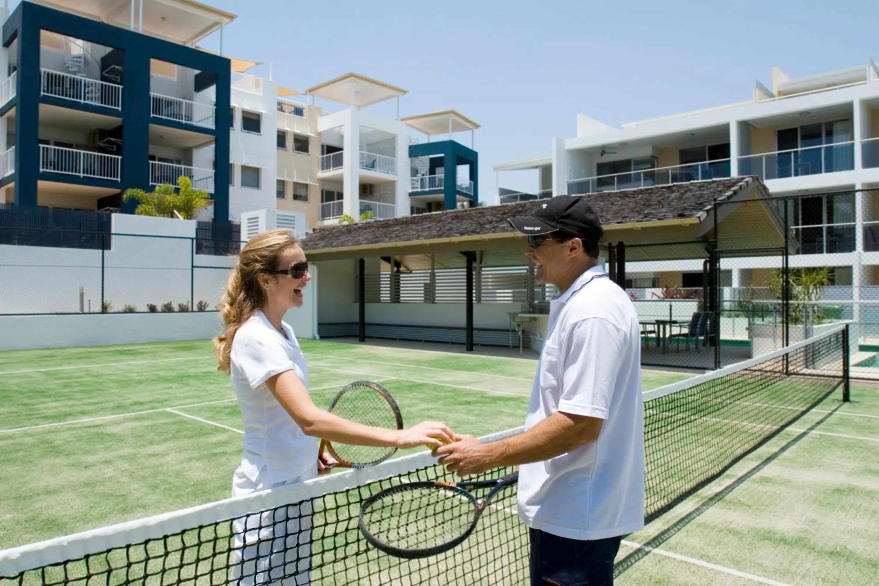 People in Coolum Seaside Apartments