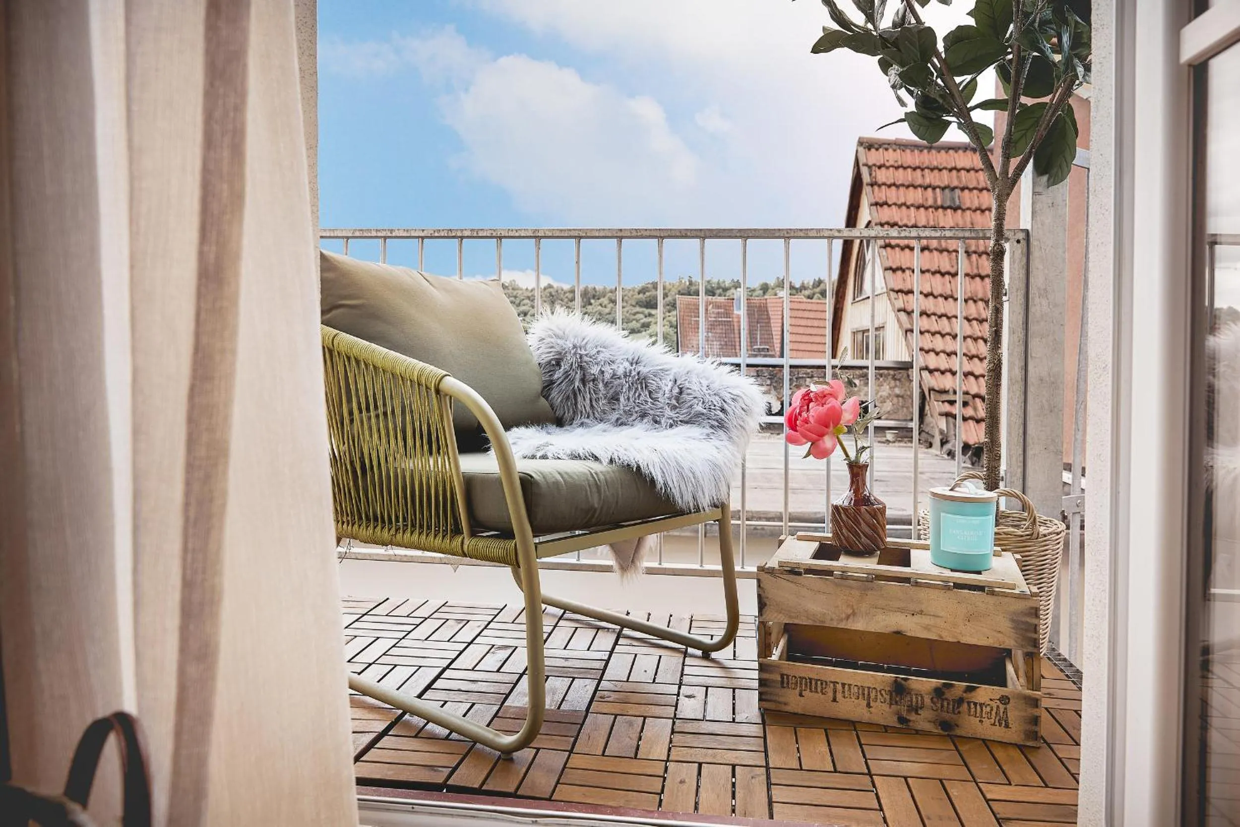 Balcony/Terrace in Weinforum Franken Hotel & Restaurant