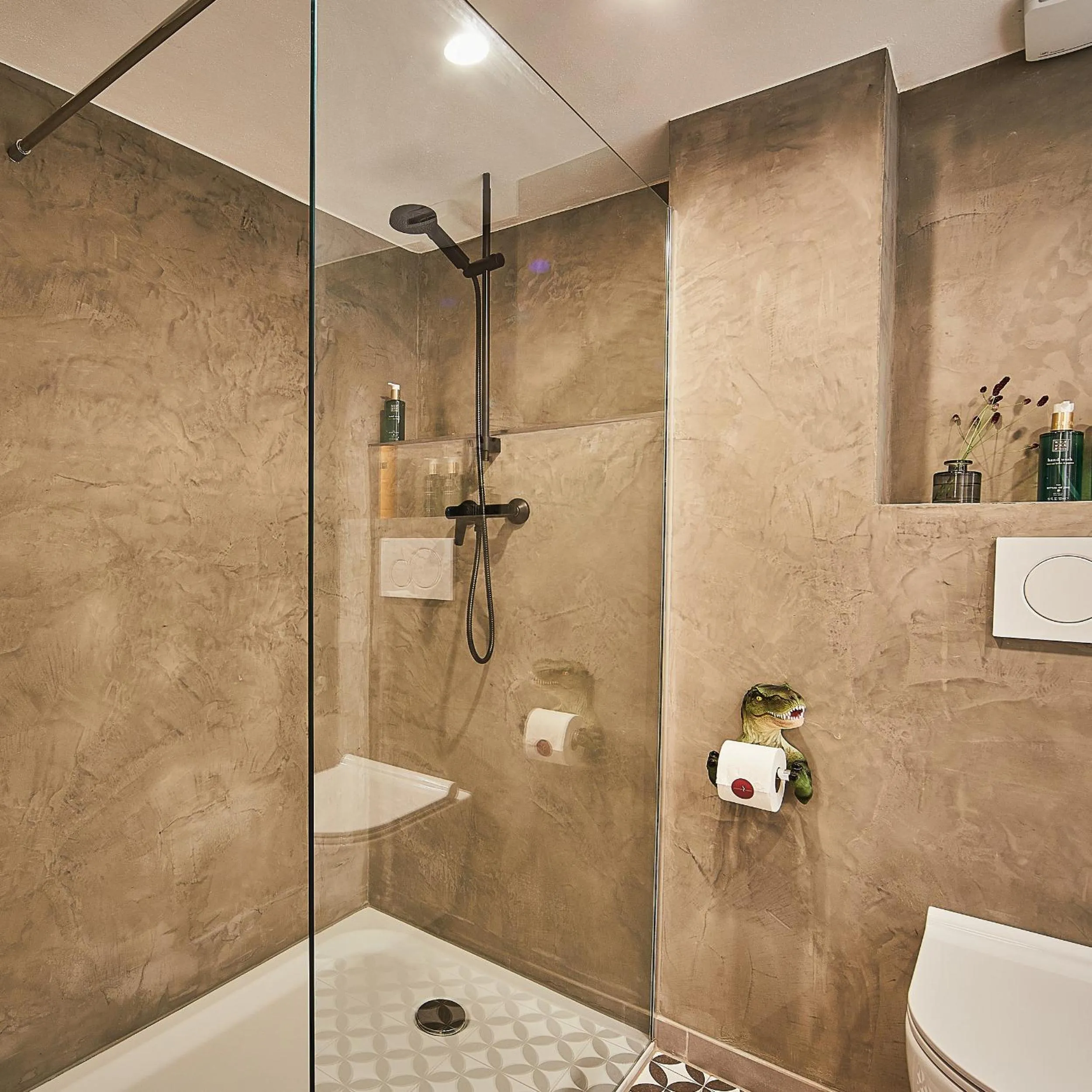 Shower in Weinforum Franken Hotel & Restaurant