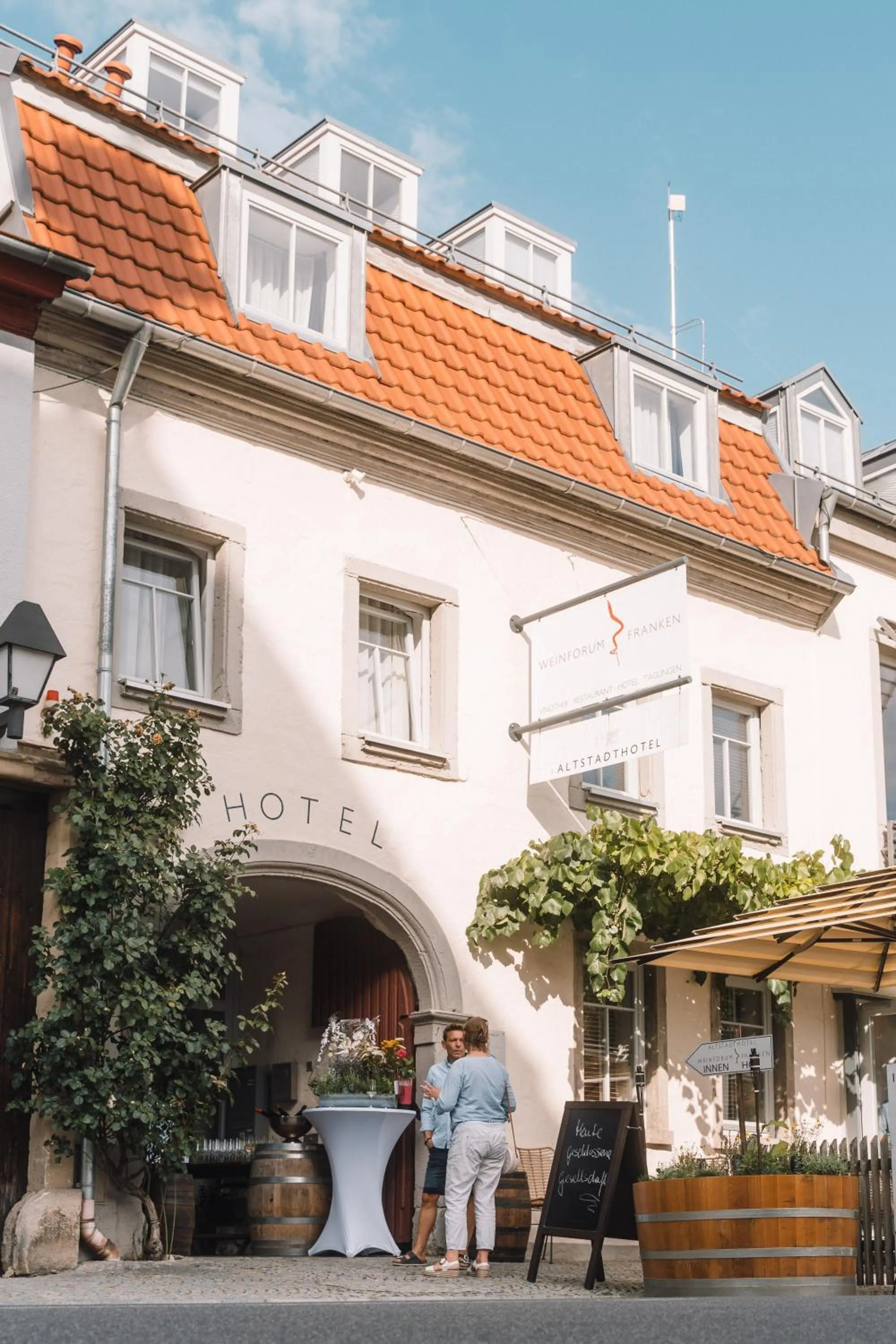 Property building in Weinforum Franken Hotel & Restaurant