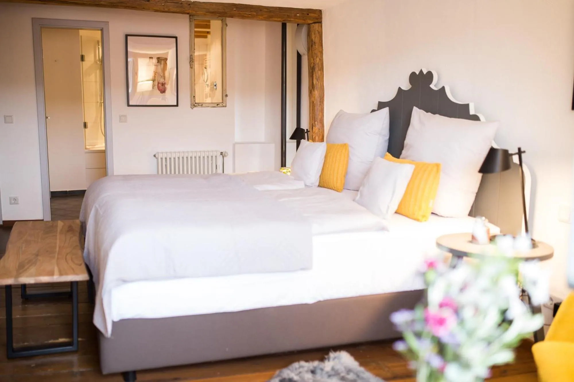 Bed in Weinforum Franken Hotel & Restaurant