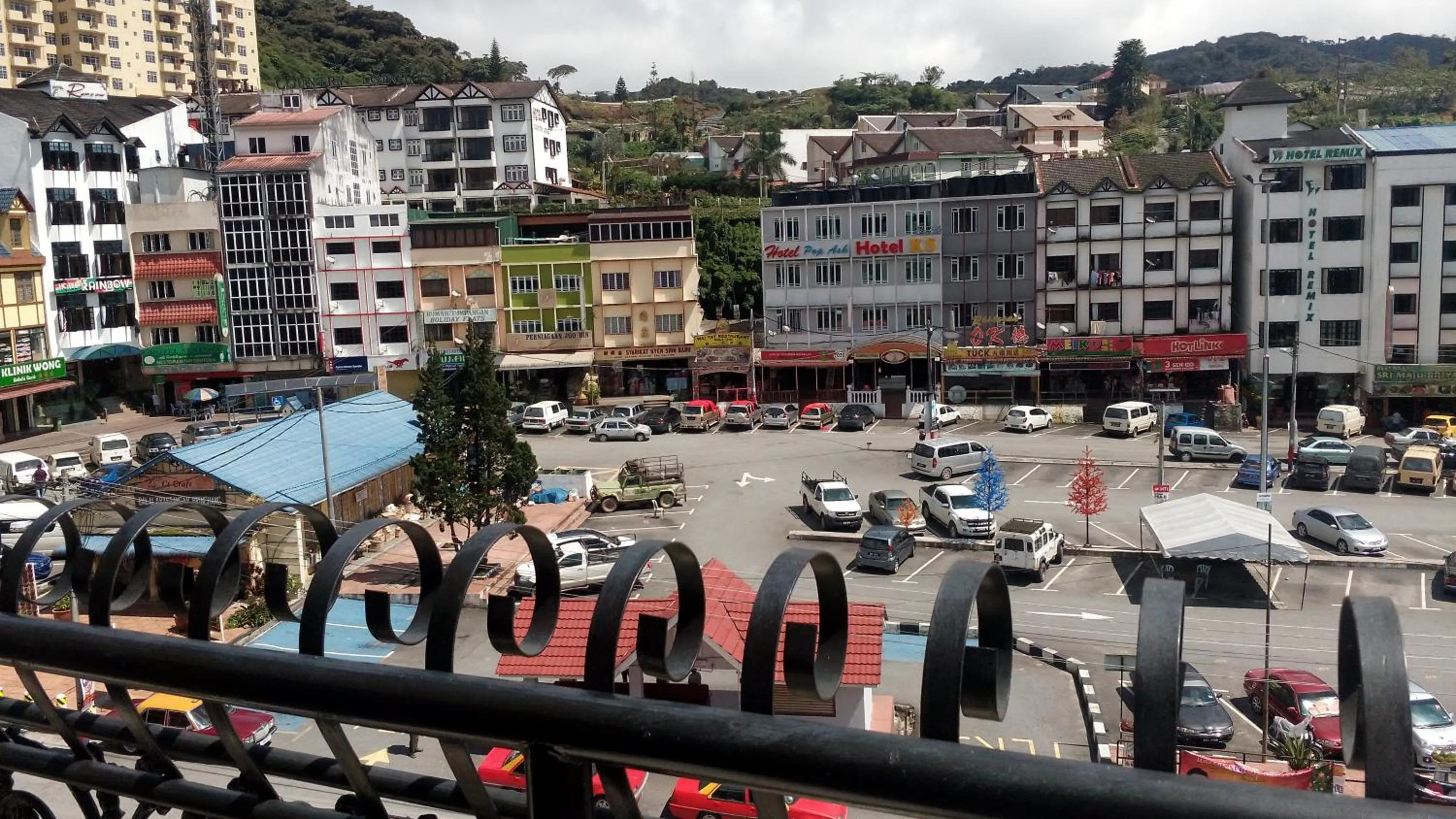 City view in Hong Kong Hotel