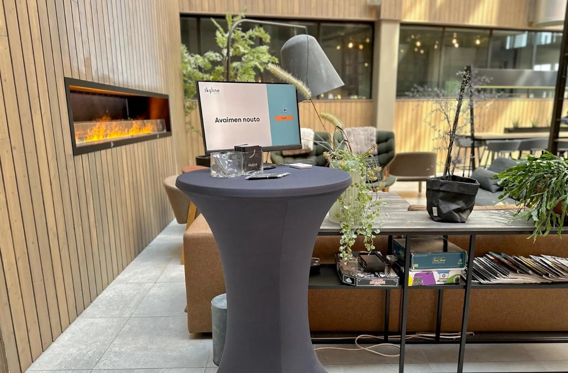 Lobby or reception in Skyline Airport Hotel