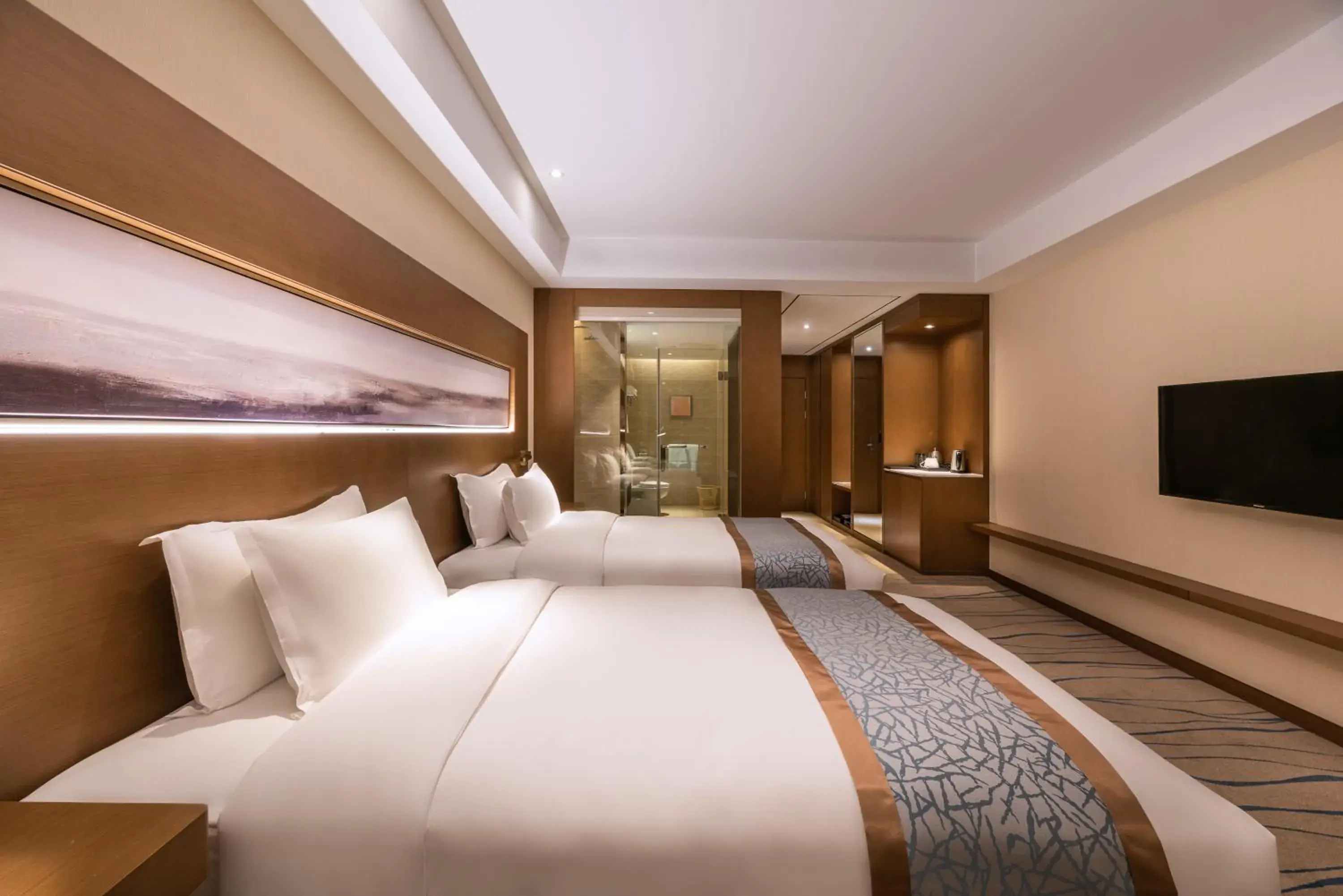 Superior Twin Room in Novotel Qingdao New Hope Superior Twin Room in Novotel Qingdao New Hope