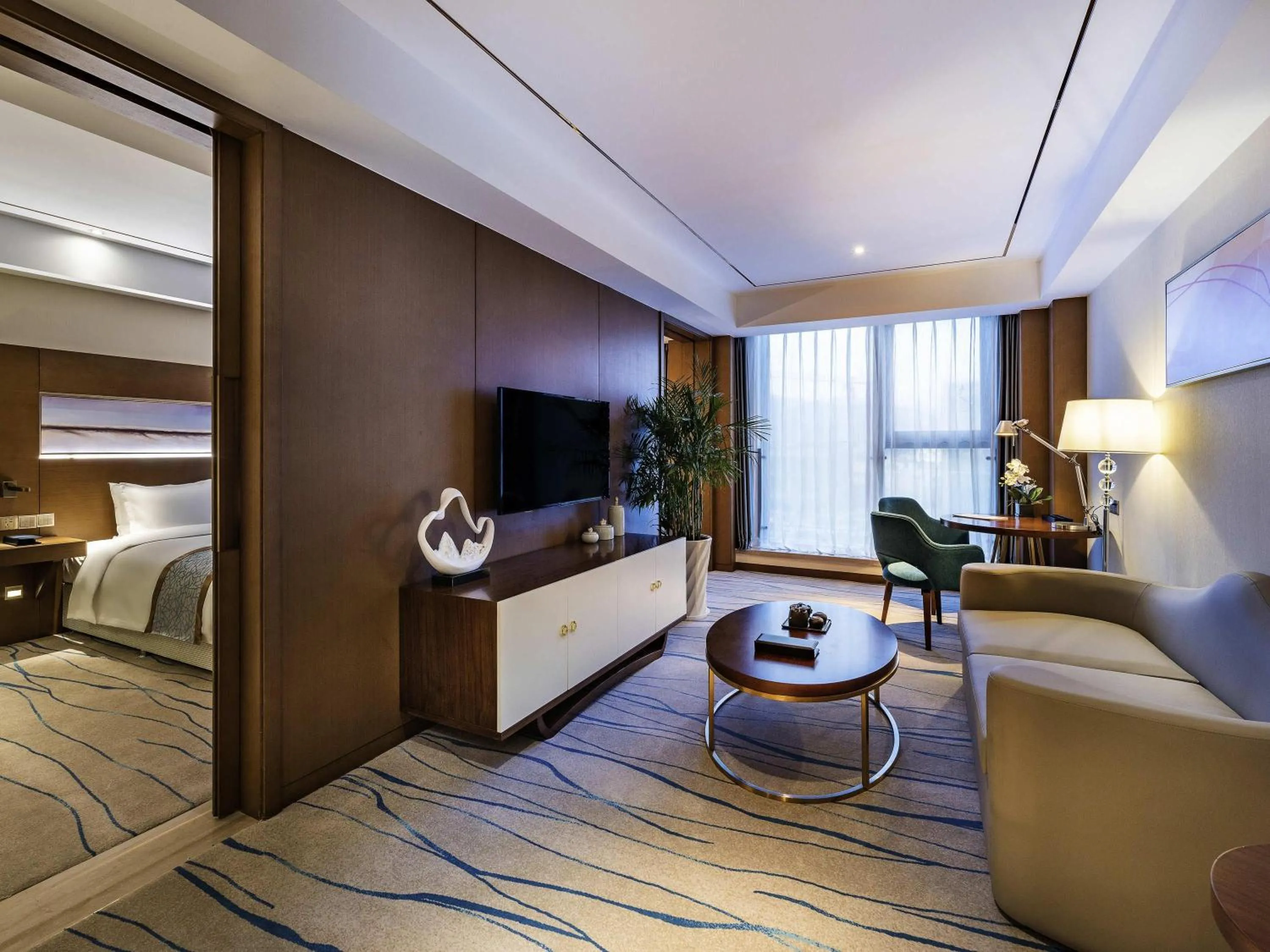 Bedroom in Novotel Qingdao New Hope