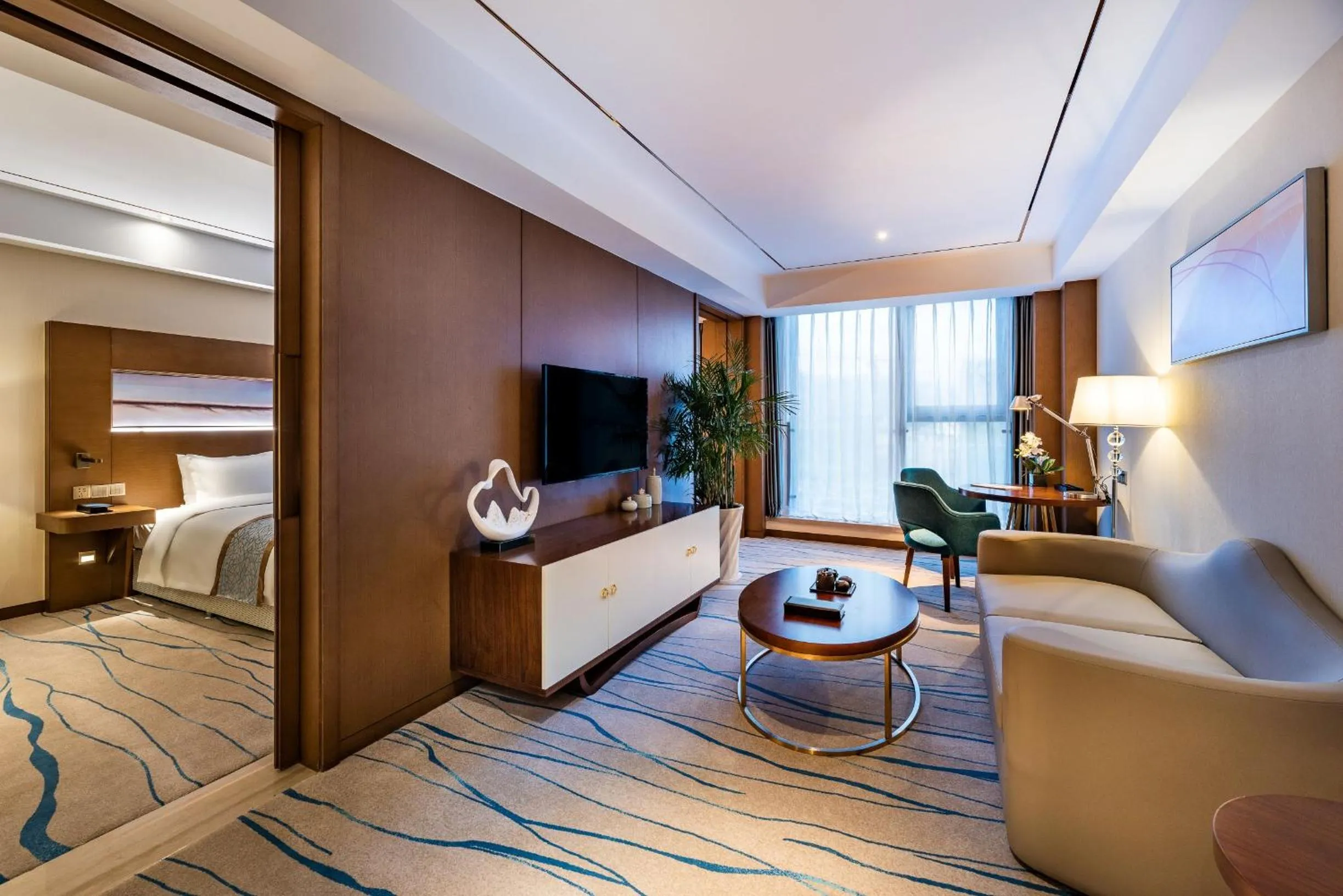 Photo of the whole room in Novotel Qingdao New Hope