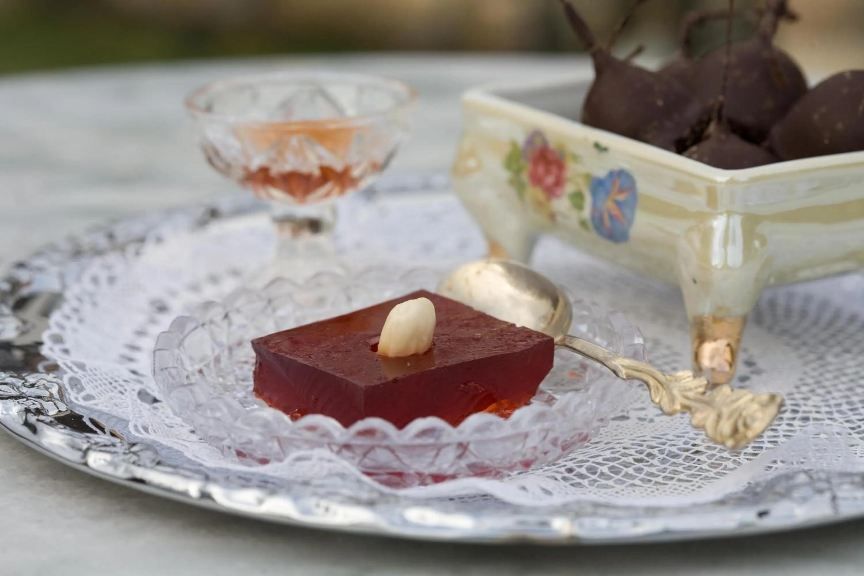 Food close-up in Archontiko Emmanouilidi Suites