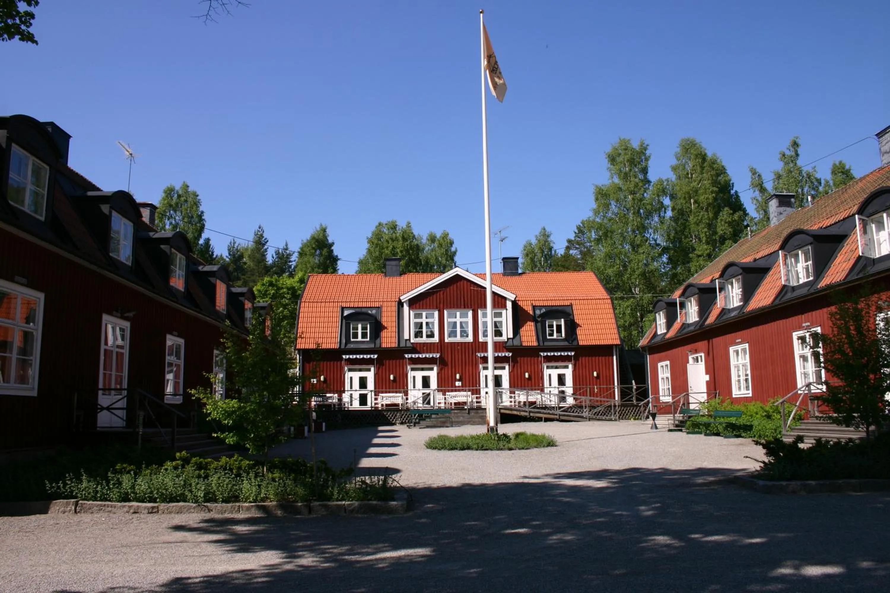 Property building in Sätra Brunn Hälsobrunn