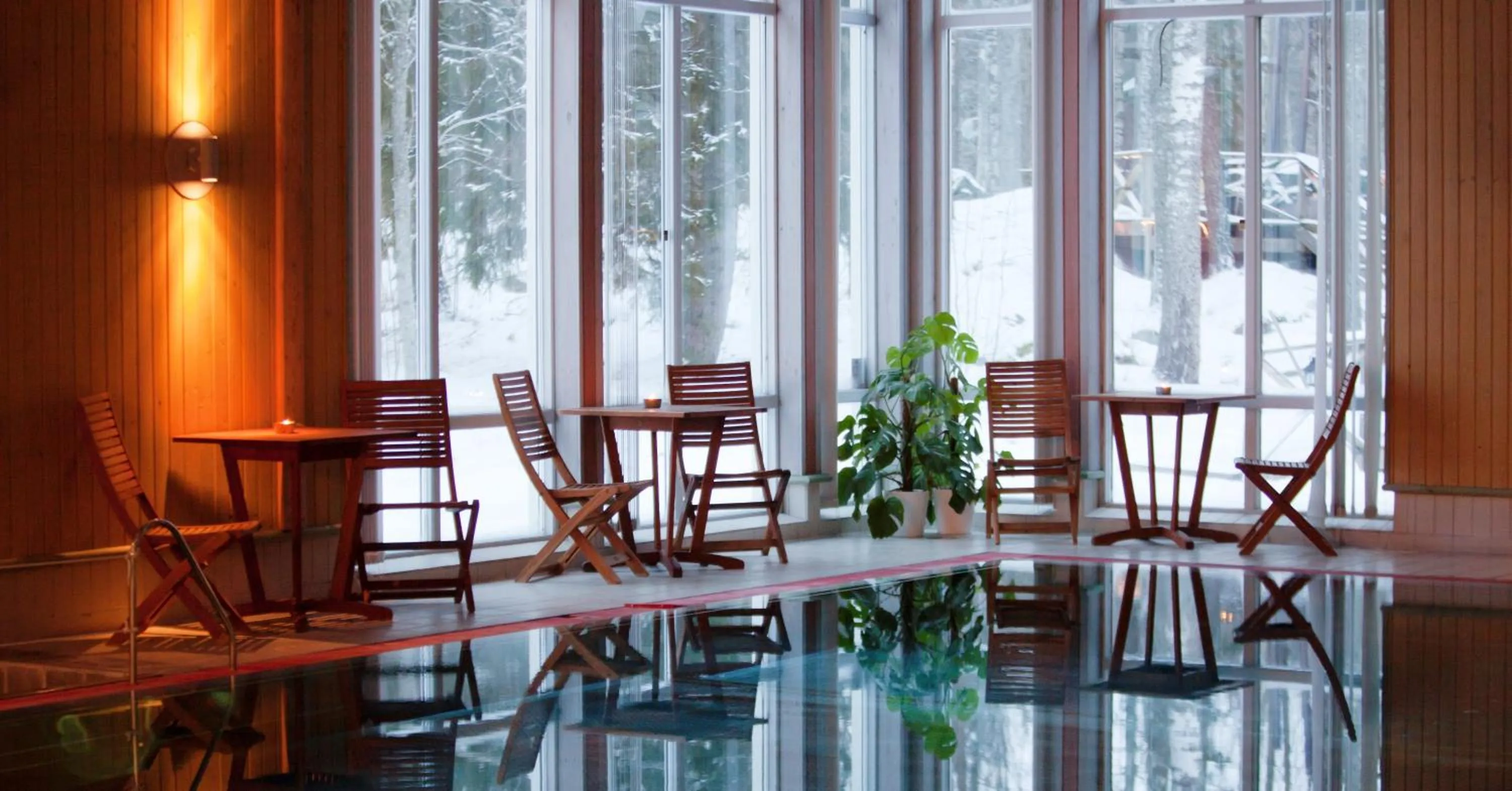 Swimming pool in Sätra Brunn Hälsobrunn