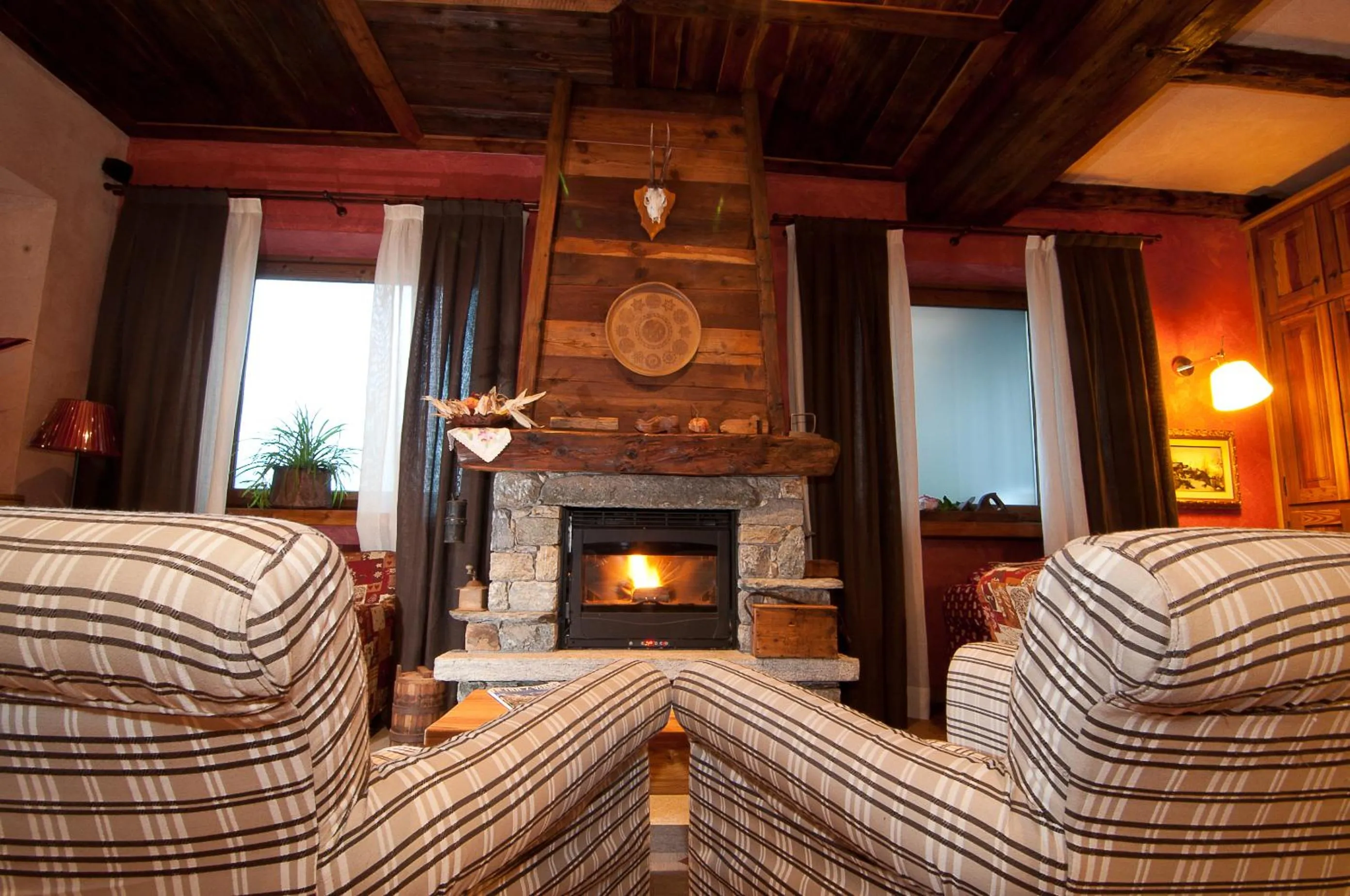 Communal lounge/ TV room in Hotel Zerbion