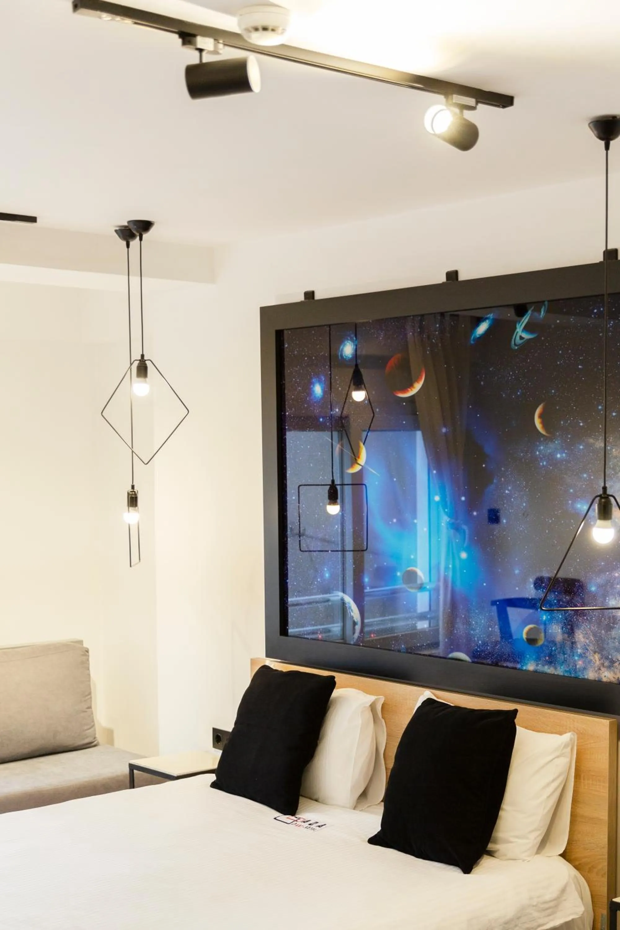 Bed in Ada Apart Otel