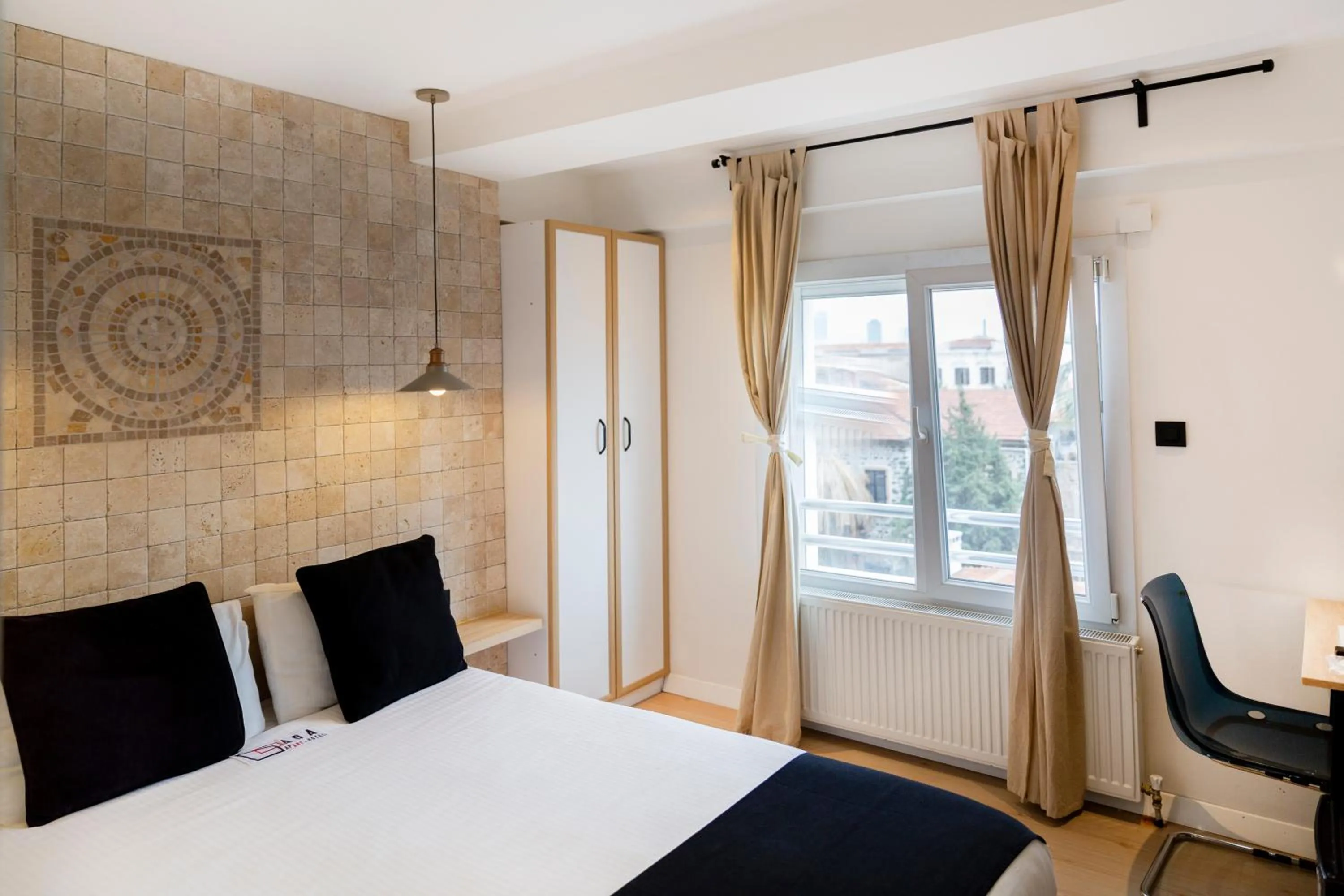 Bed in Ada Apart Otel