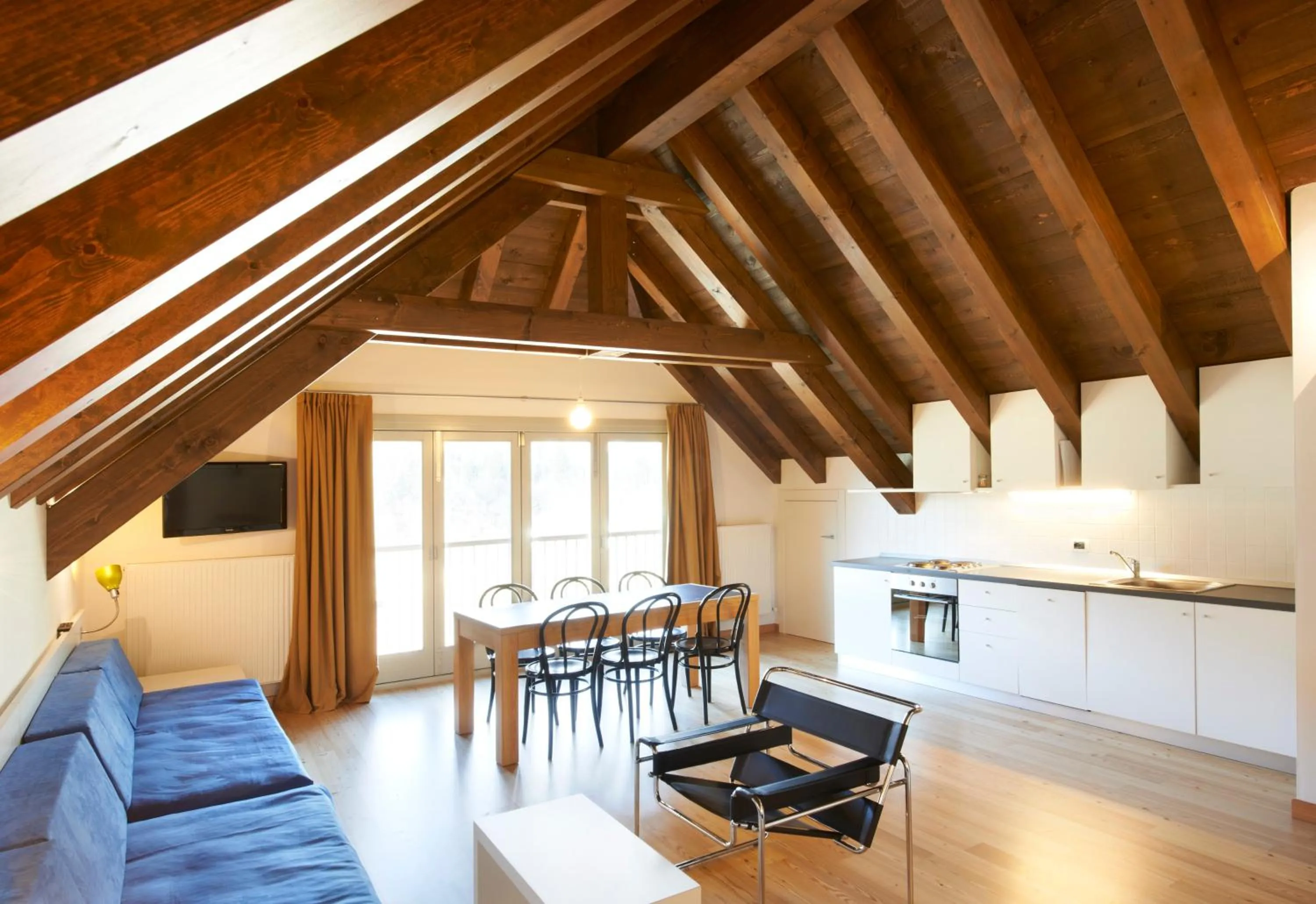 Kitchen or kitchenette in Albergo Diffuso Comeglians